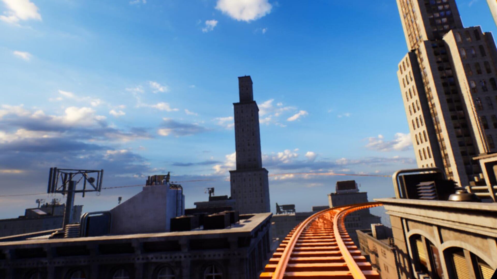 VR Mini World Roller Coaster - Screenshot