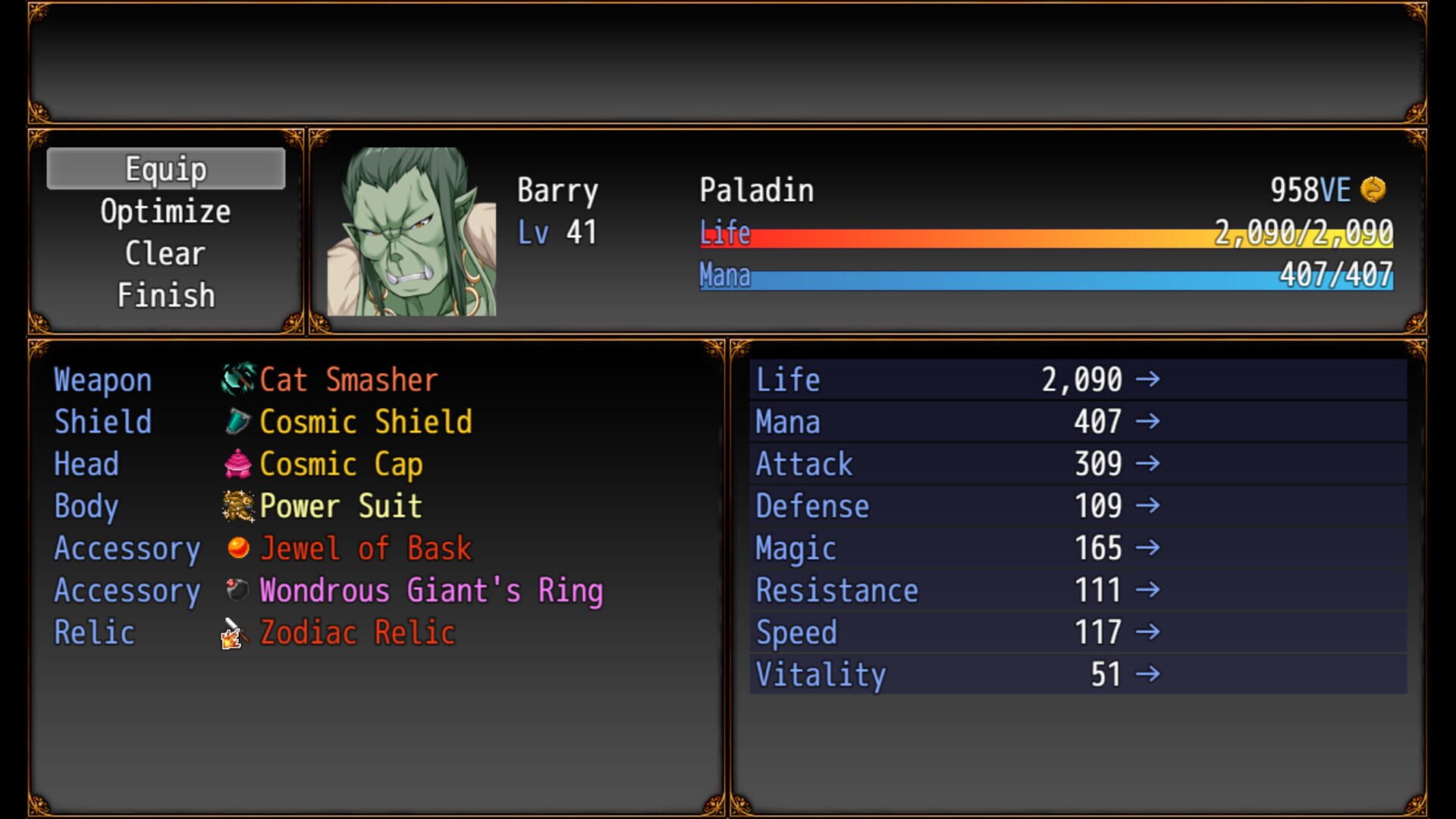 Barry of Wrath - Screenshot