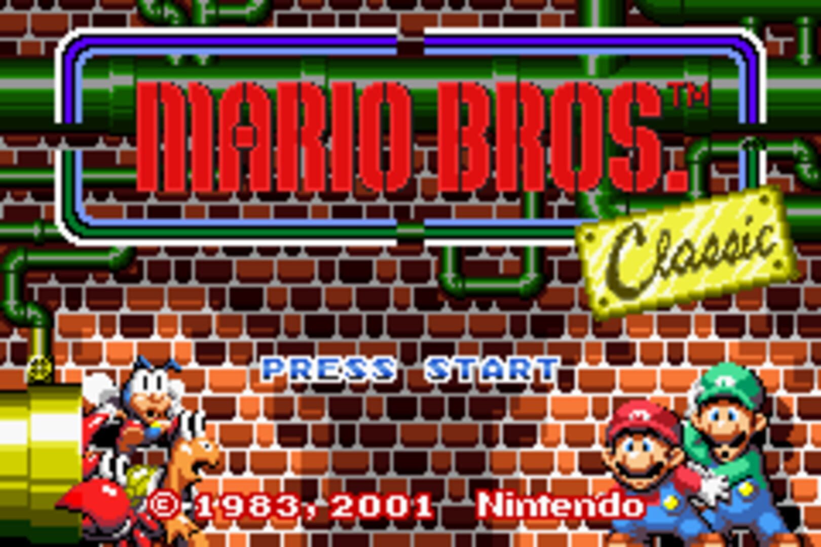 Captura de pantalla - Mario Bros.