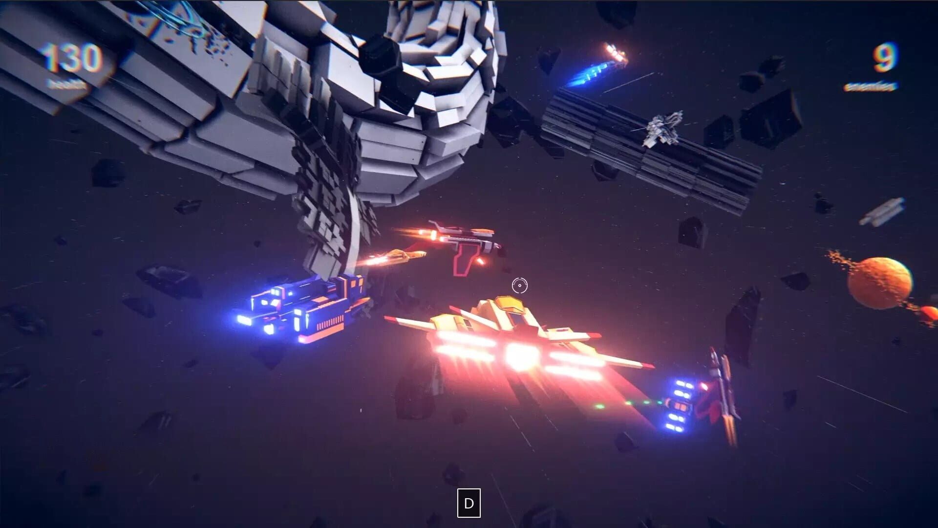 Combat Space Journey - Screenshot