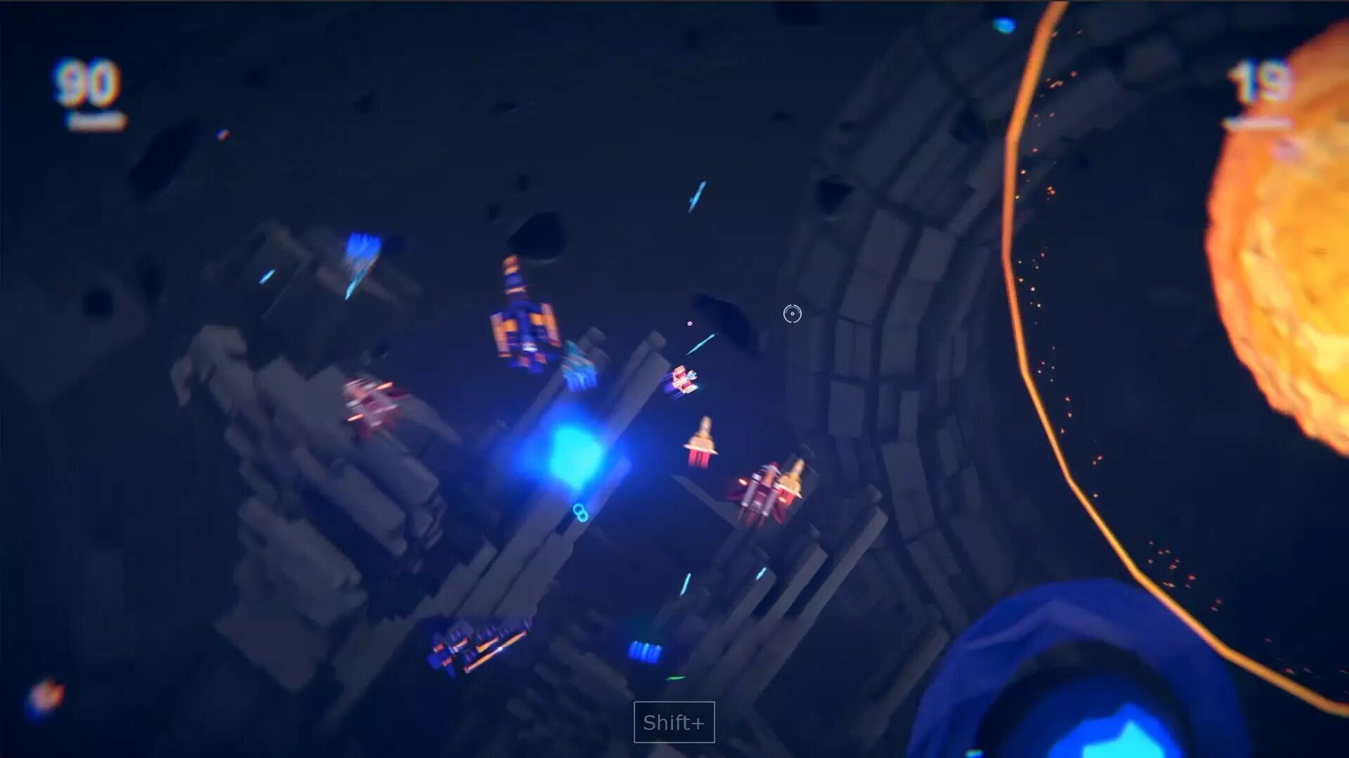 Combat Space Journey - Screenshot