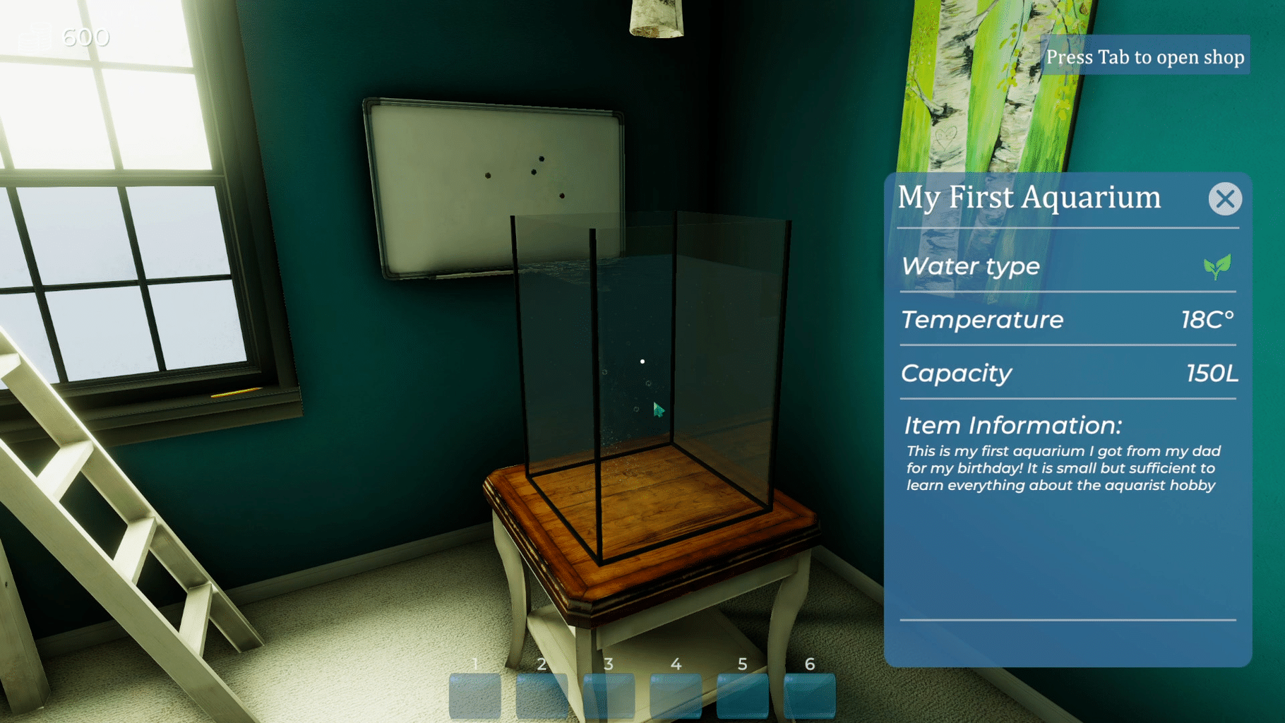 Aquarist screenshot