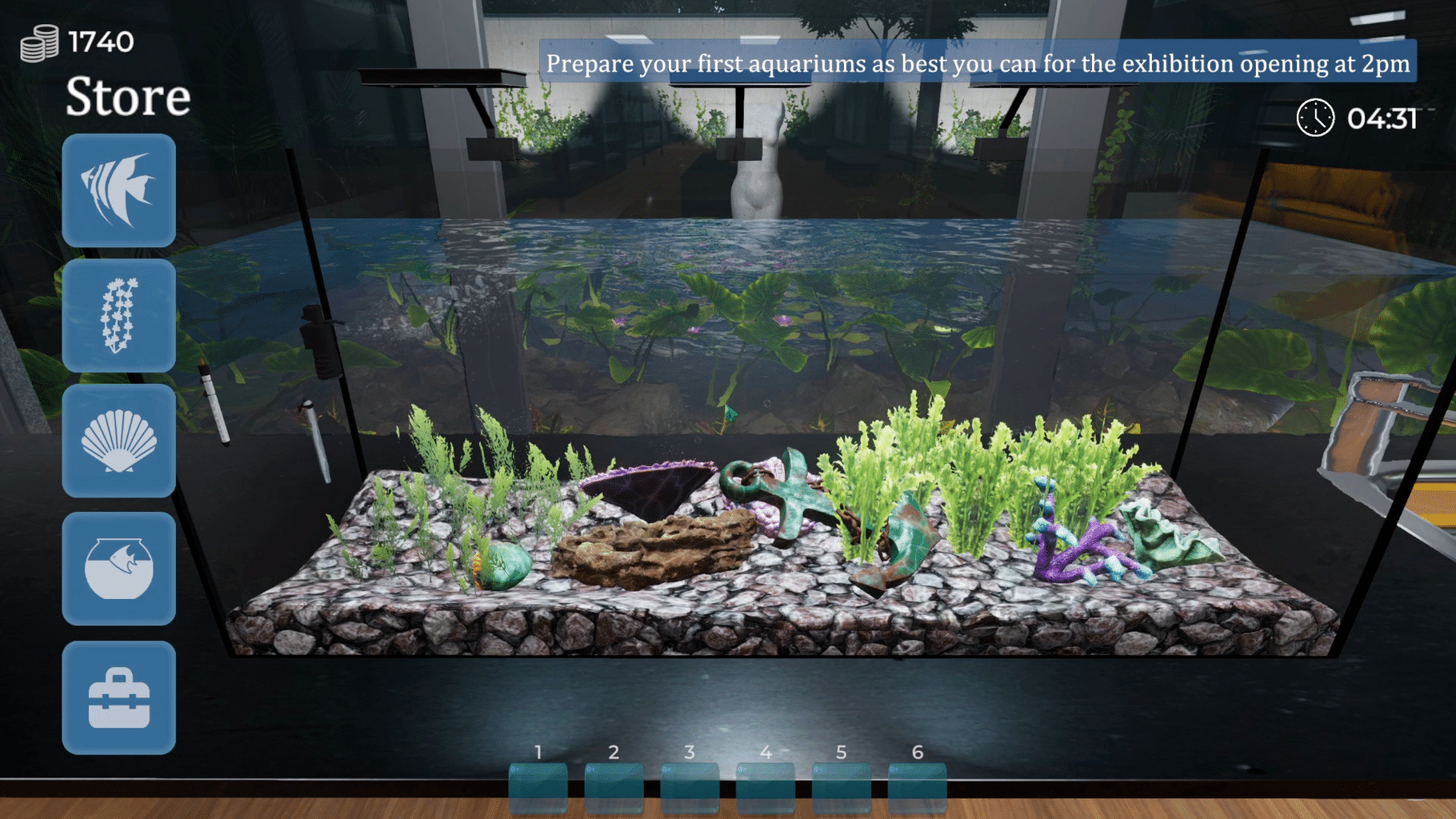 Aquarist screenshot