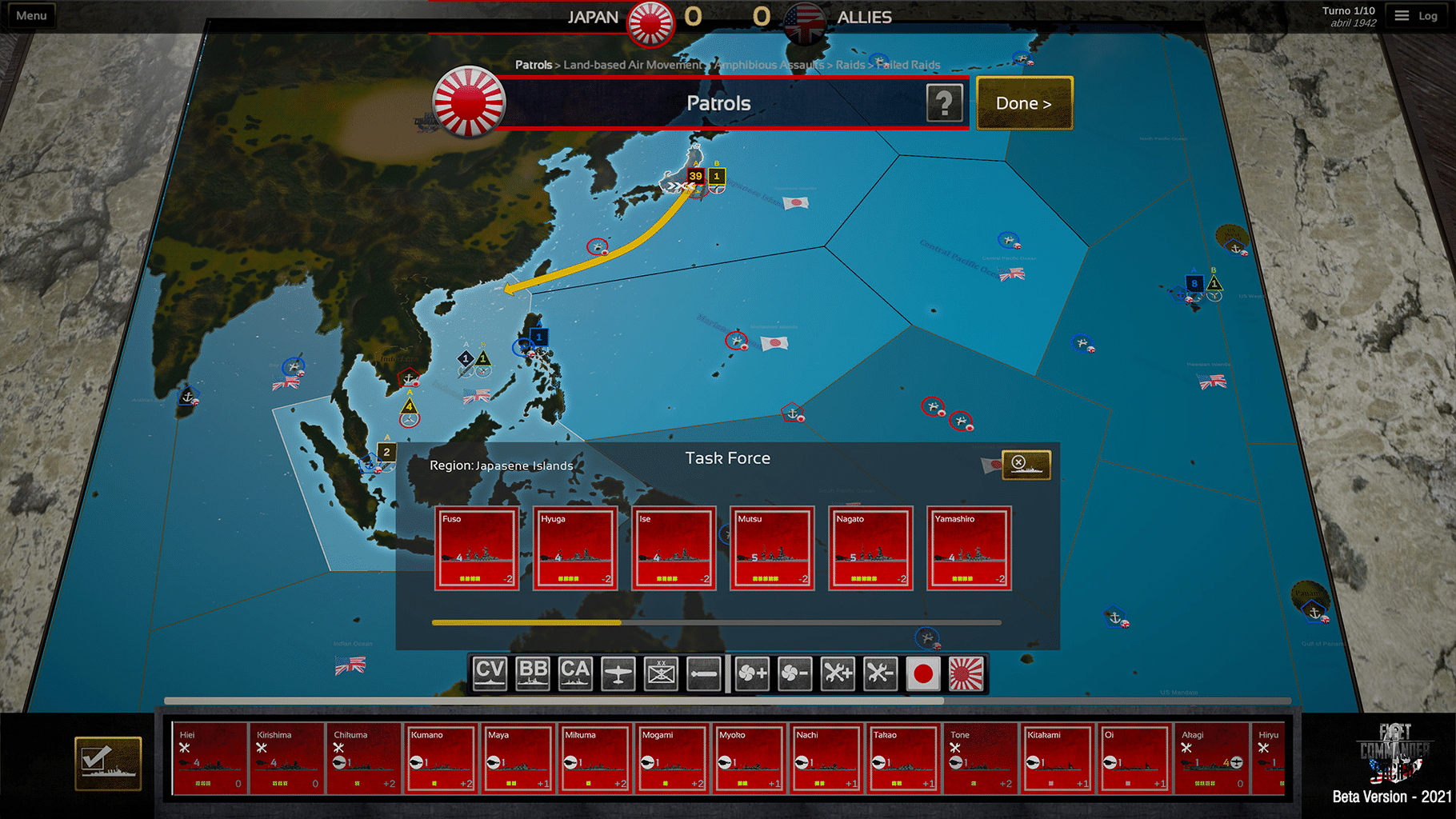 Fleet Commander: Pacific screenshot