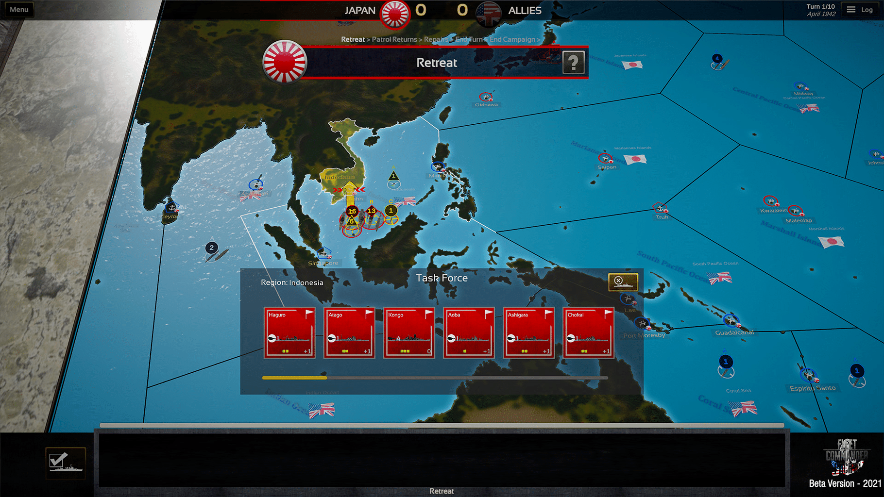 Fleet Commander: Pacific screenshot