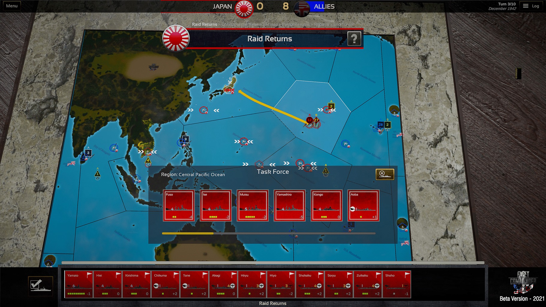 Fleet Commander: Pacific screenshot