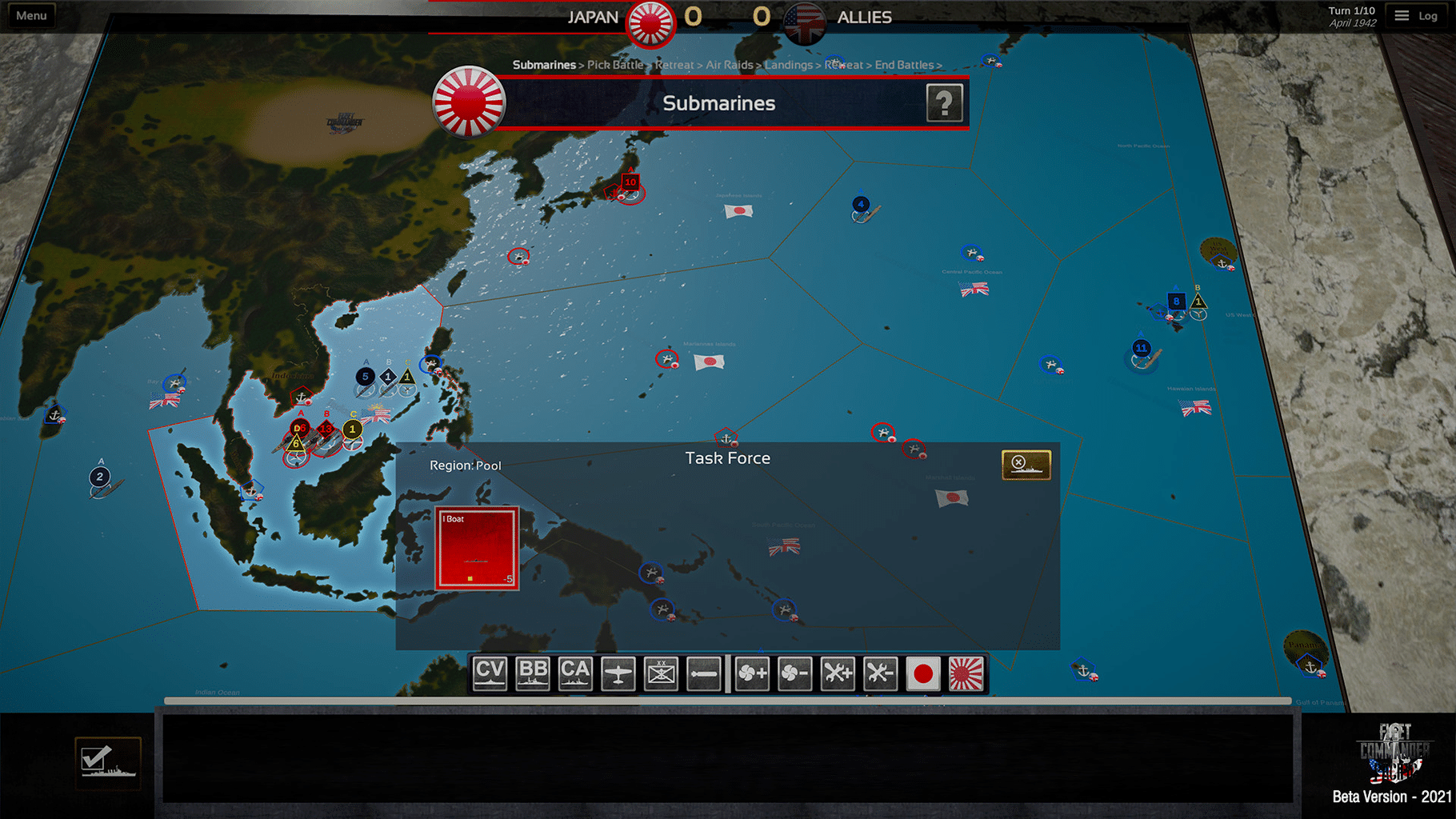 Fleet Commander: Pacific screenshot