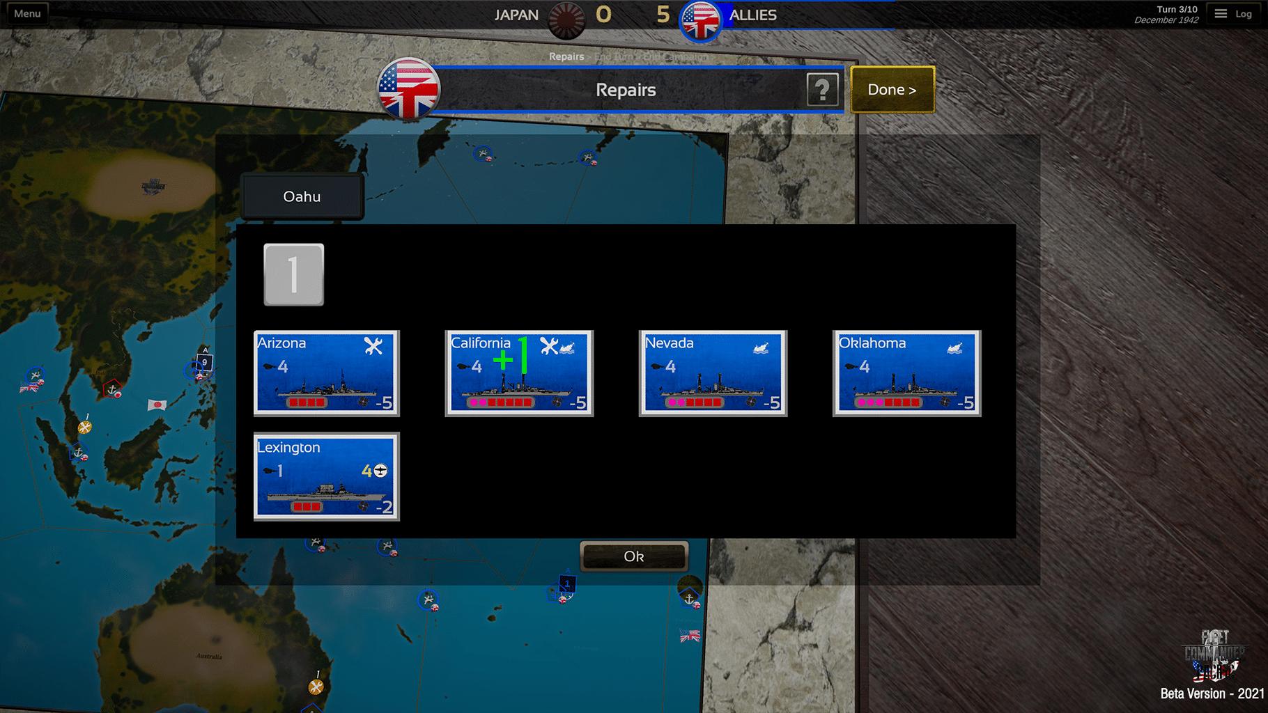 Fleet Commander: Pacific screenshot