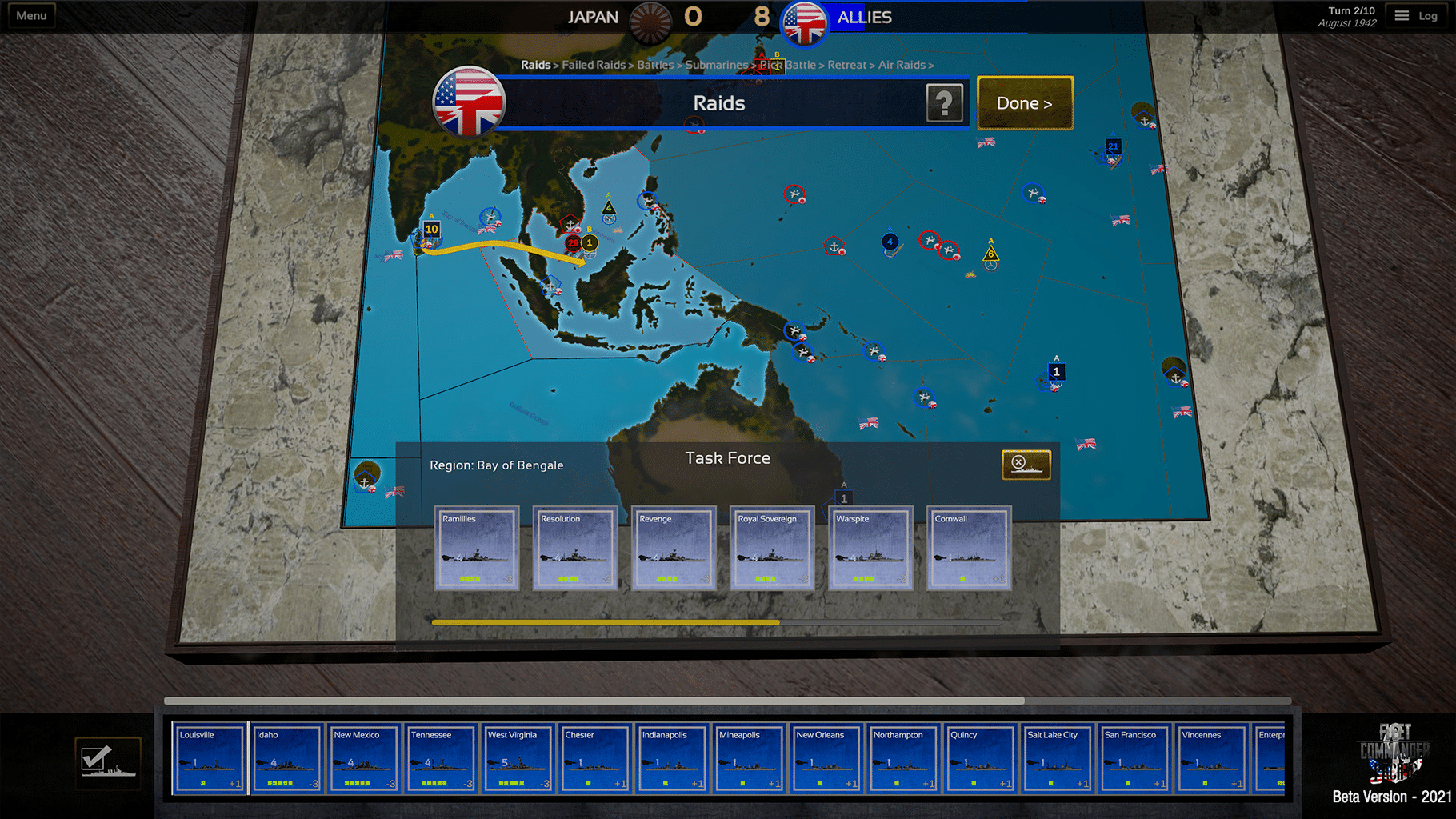 Fleet Commander: Pacific screenshot