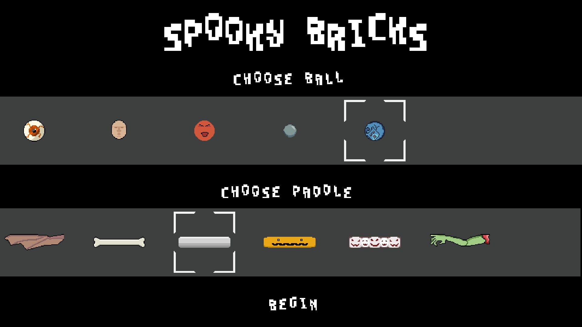 Spooky Bricks - Screenshot