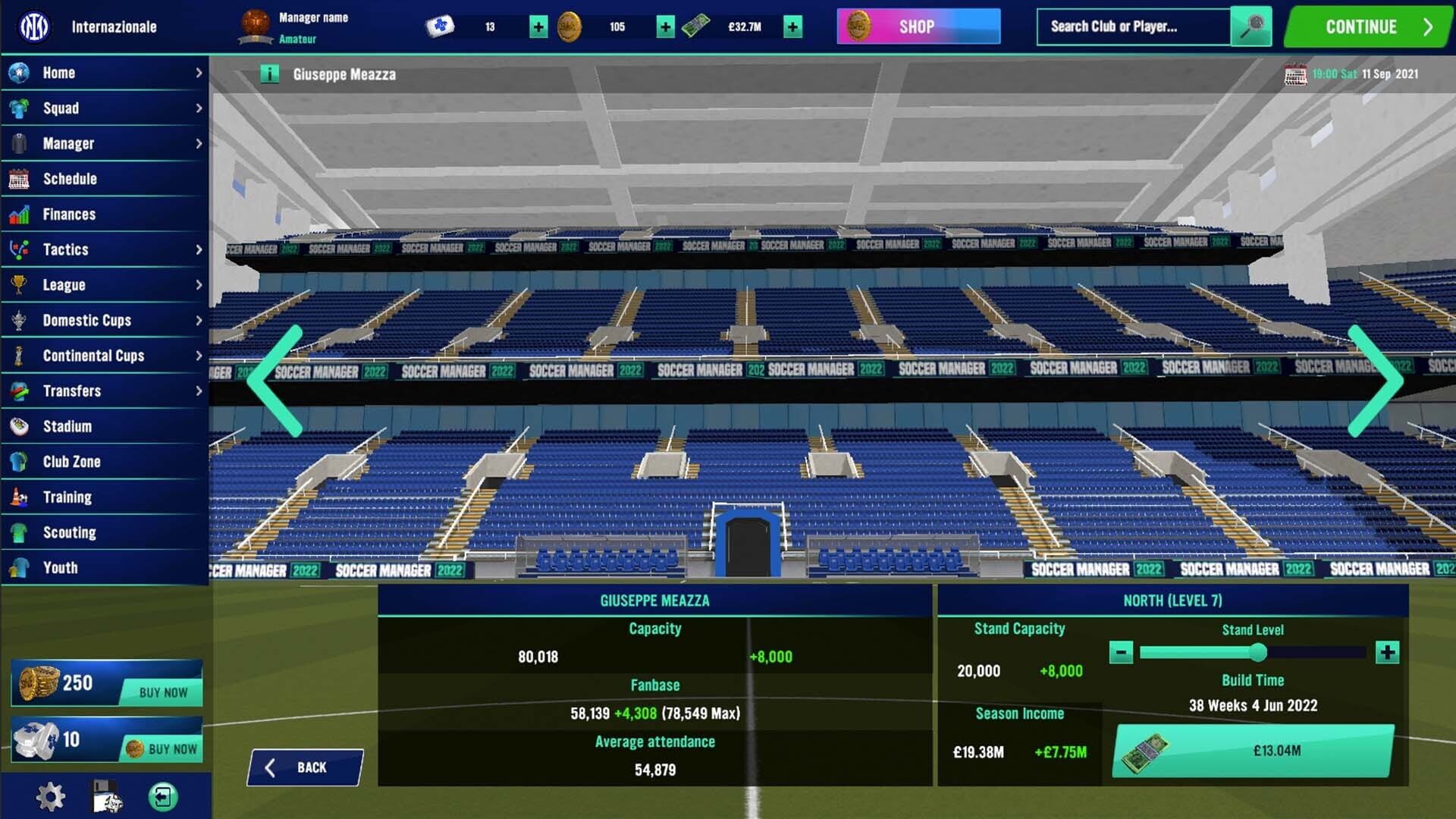 Soccer Manager 2022 - Screenshot