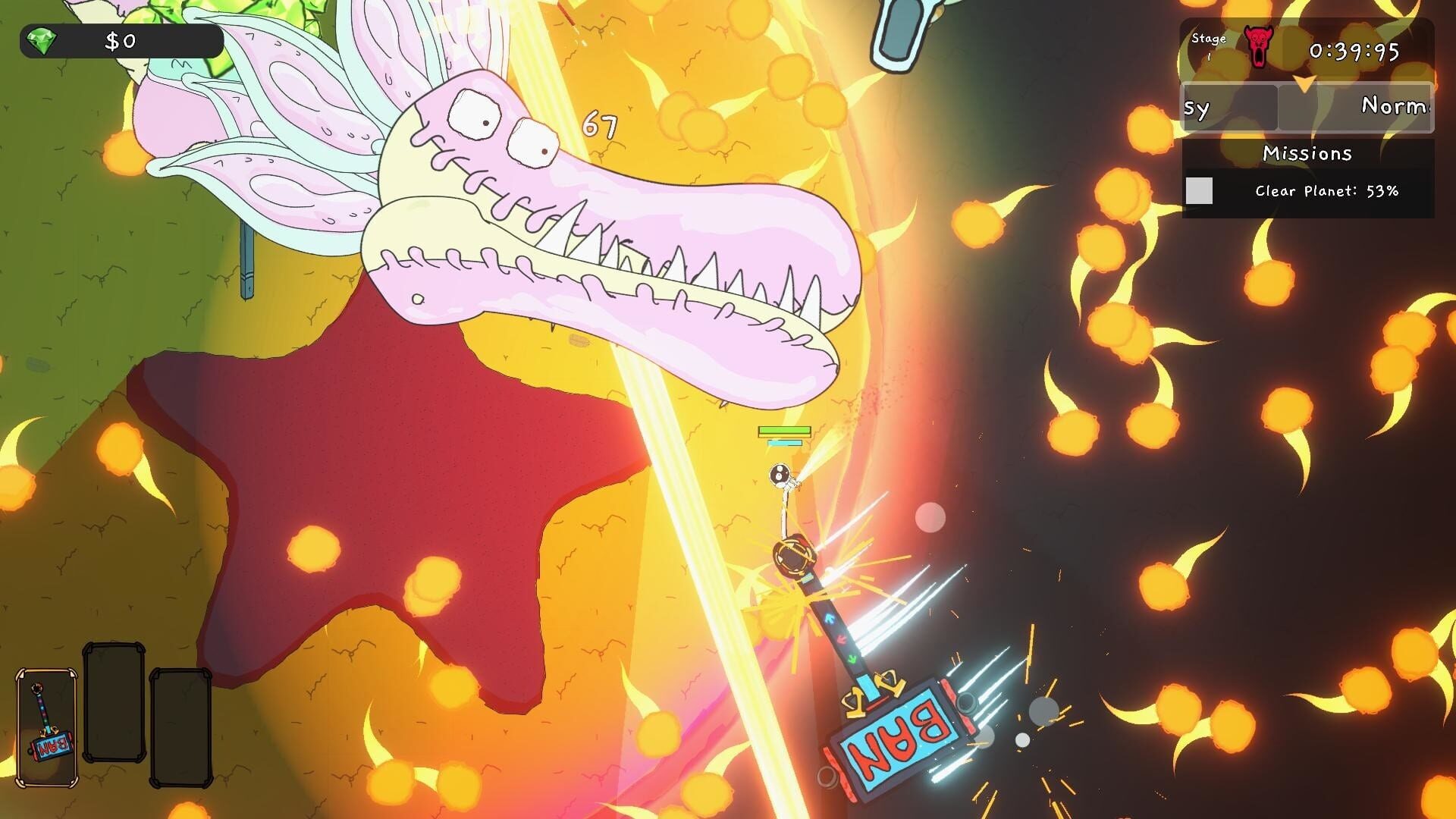 No Humanity 2: Swing'Em Up - Screenshot