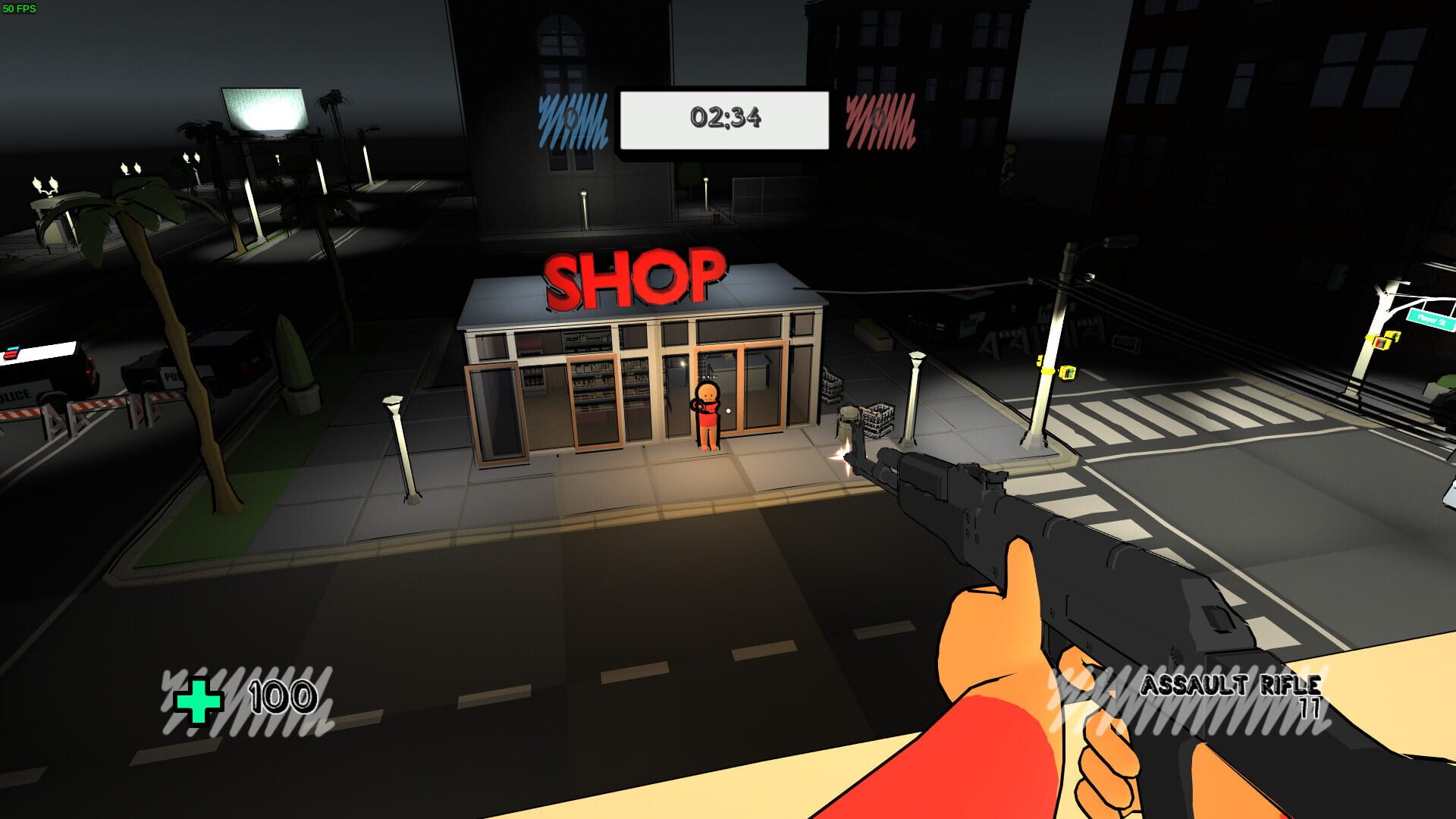 Headpunk: The Comic-Style Battle Chaos - Screenshot