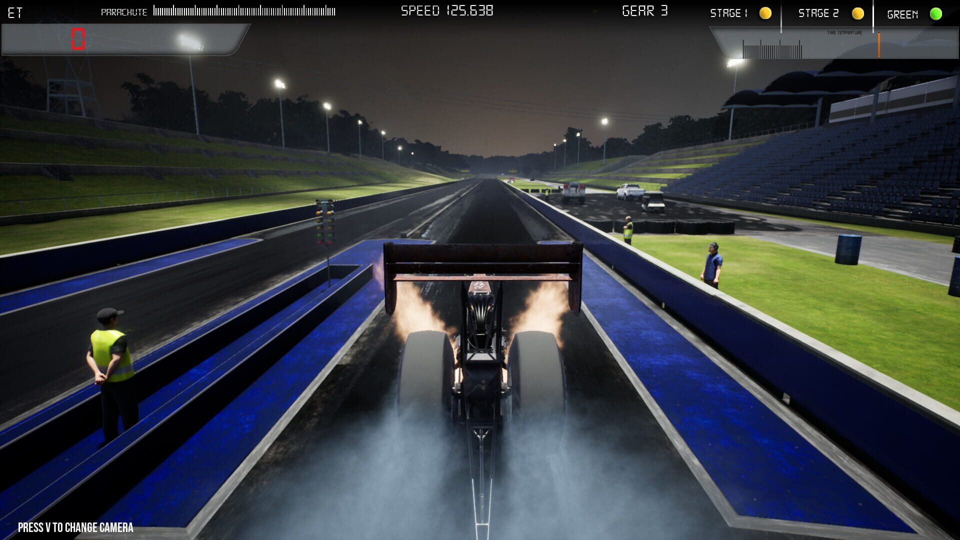 Drag Battle Top Fuel - Screenshot