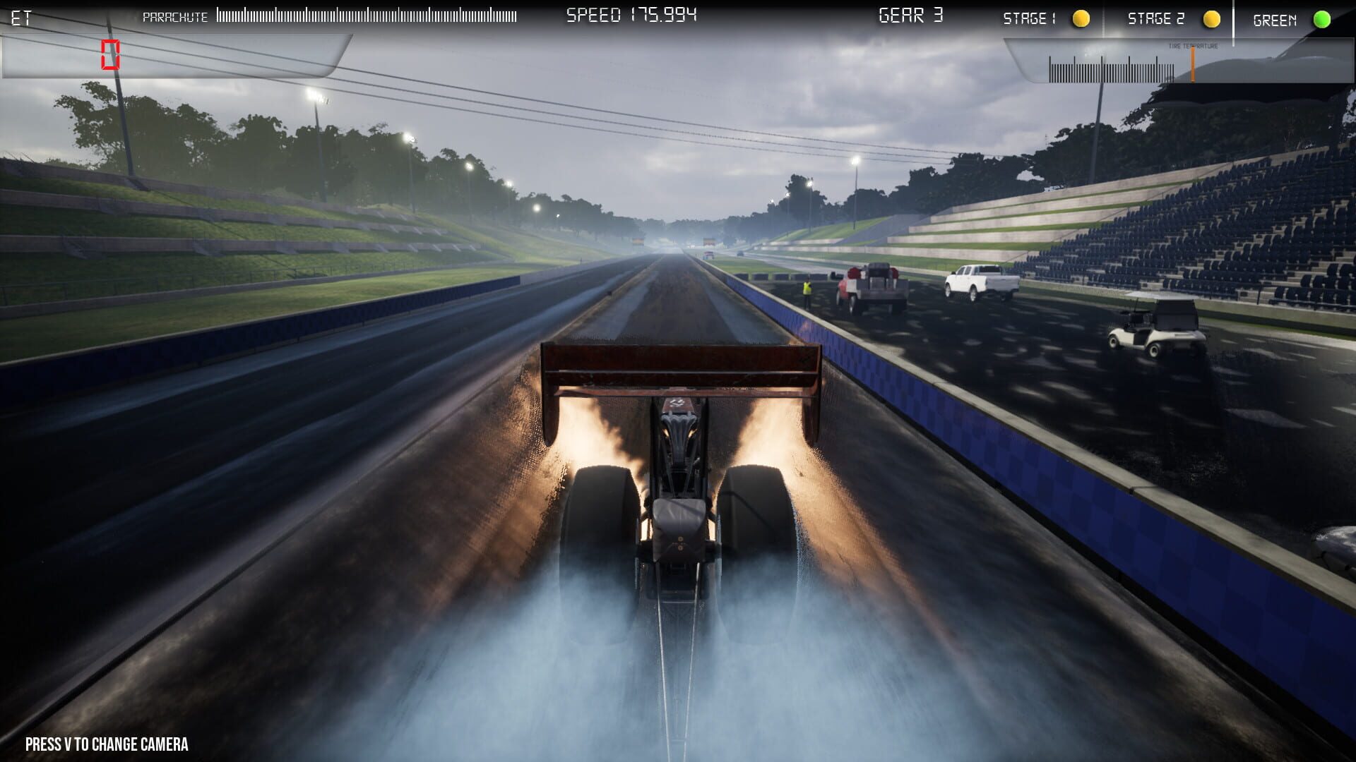 Drag Battle Top Fuel - Screenshot