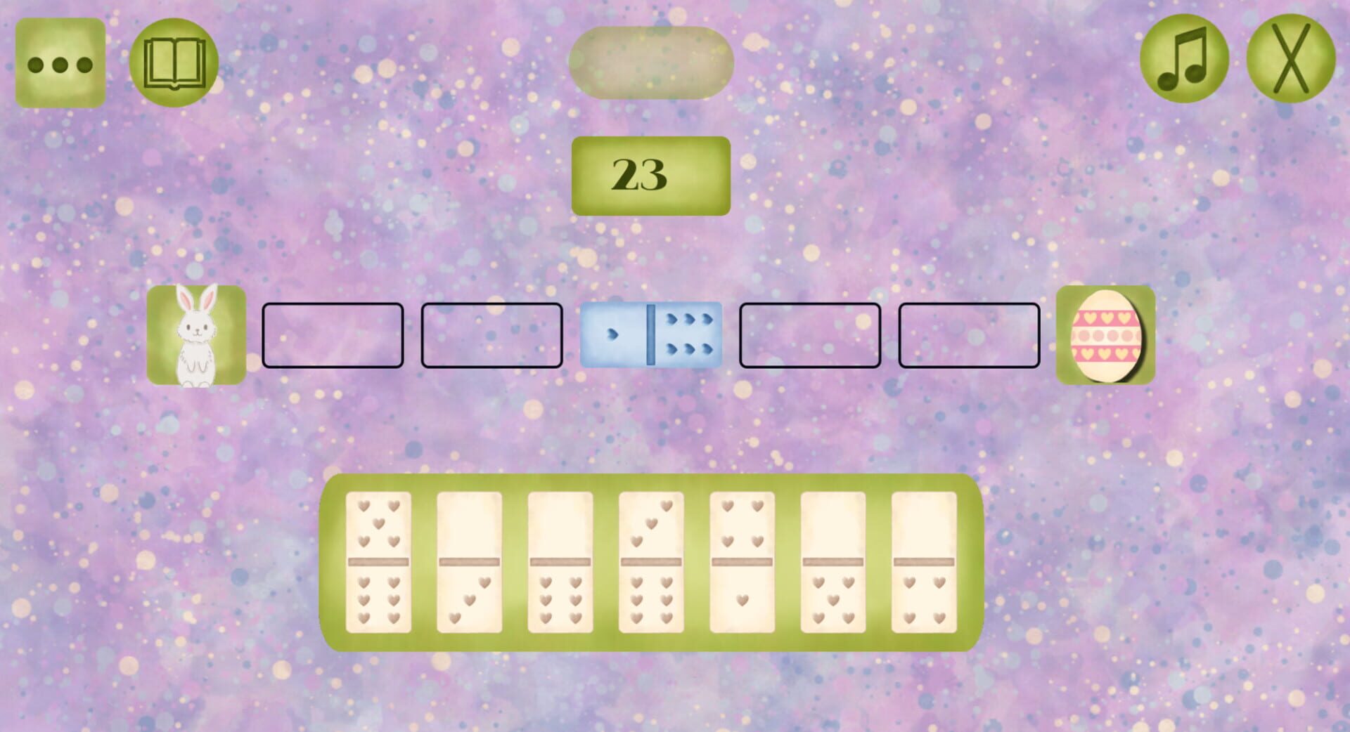 Rabbit & Dominoes - Screenshot