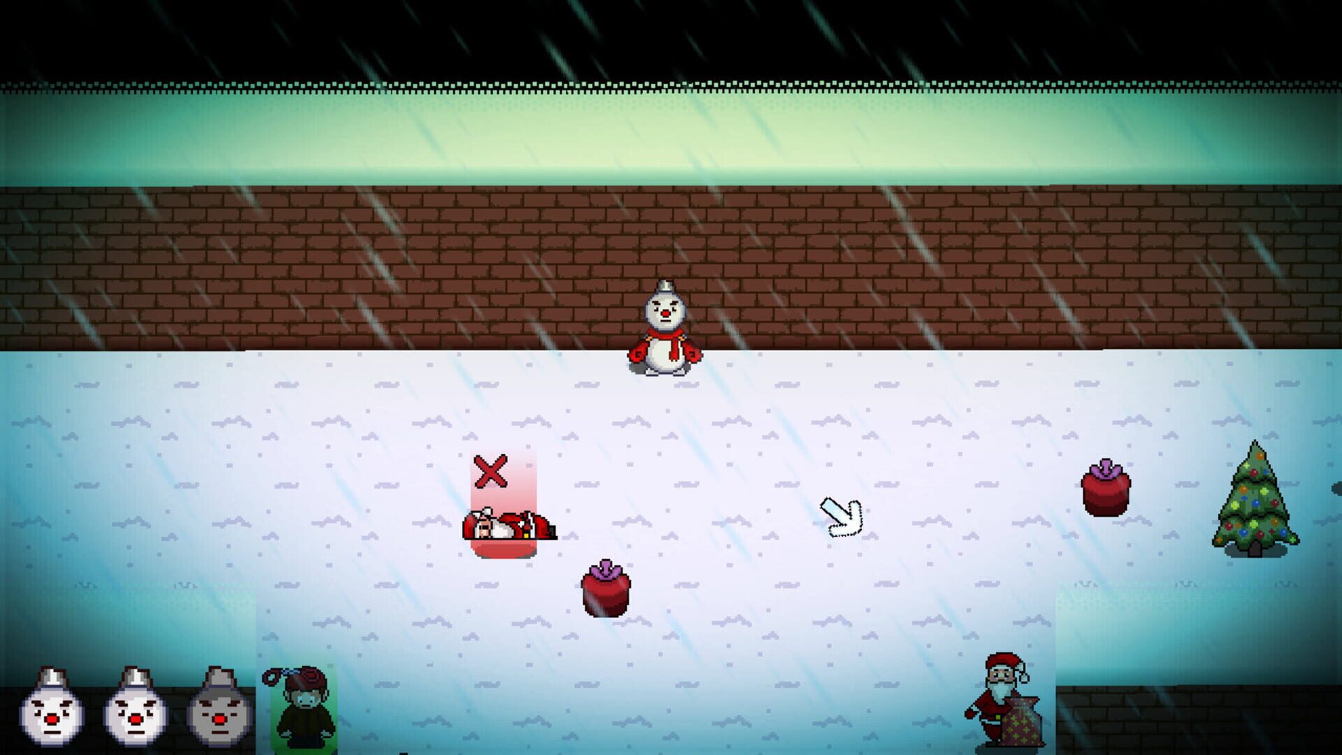 Protecting Santa - Screenshot