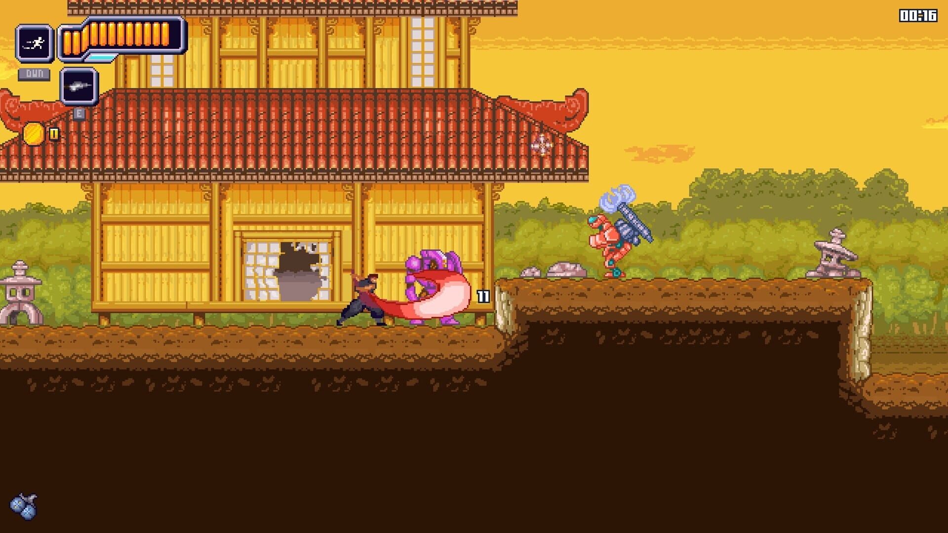 Ninjas Against the Machines - Screenshot