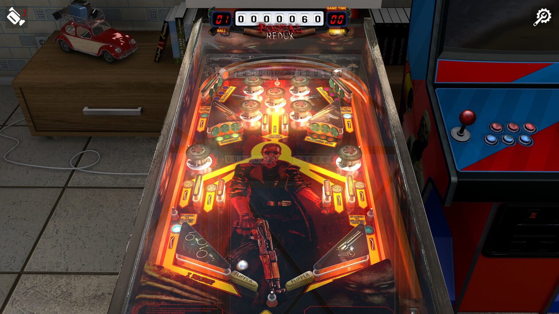 Captura de pantalla - Zaccaria Pinball: Postal Redux Pinball Pack