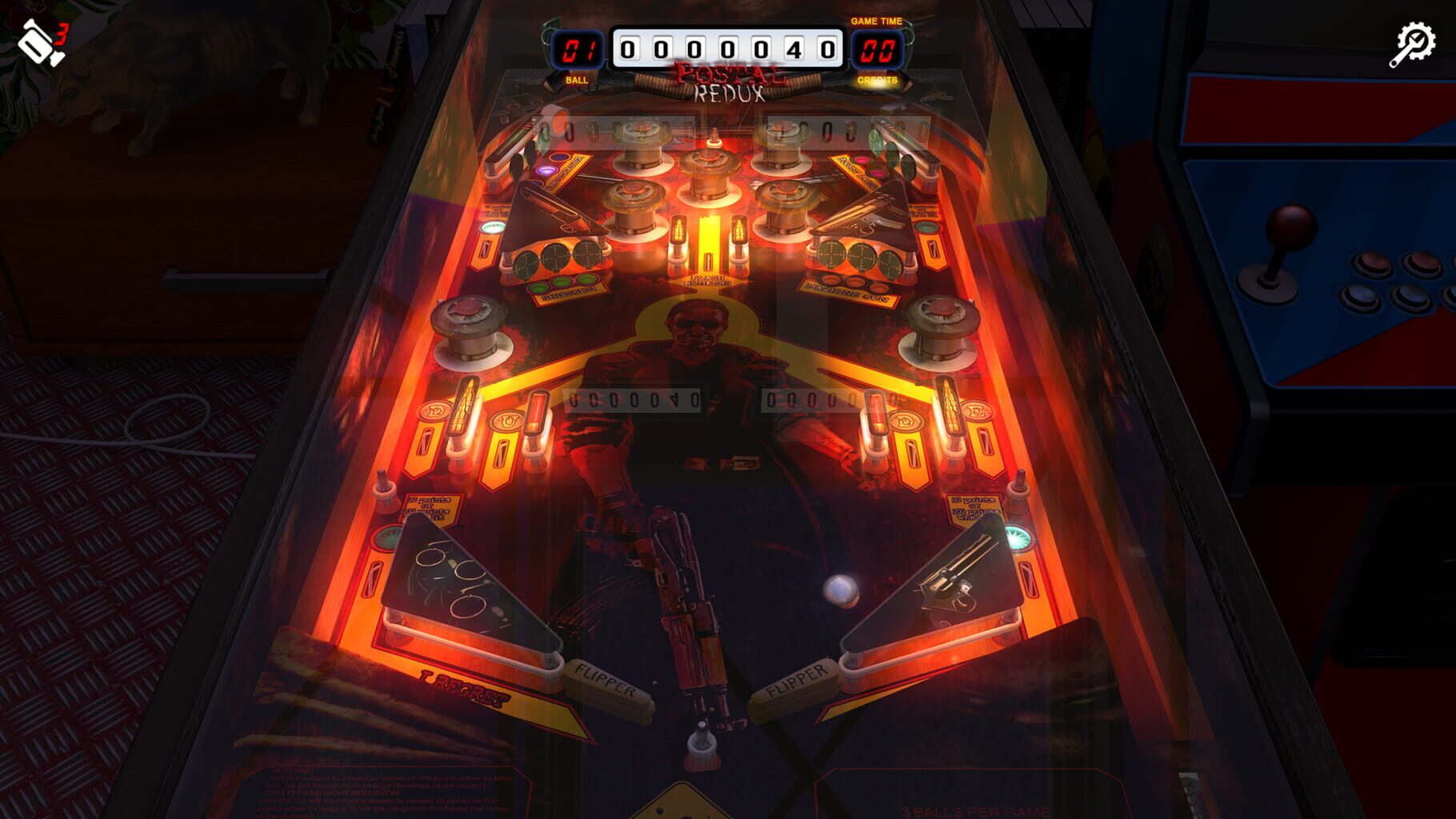 Captura de pantalla - Zaccaria Pinball: Postal Redux Pinball Pack