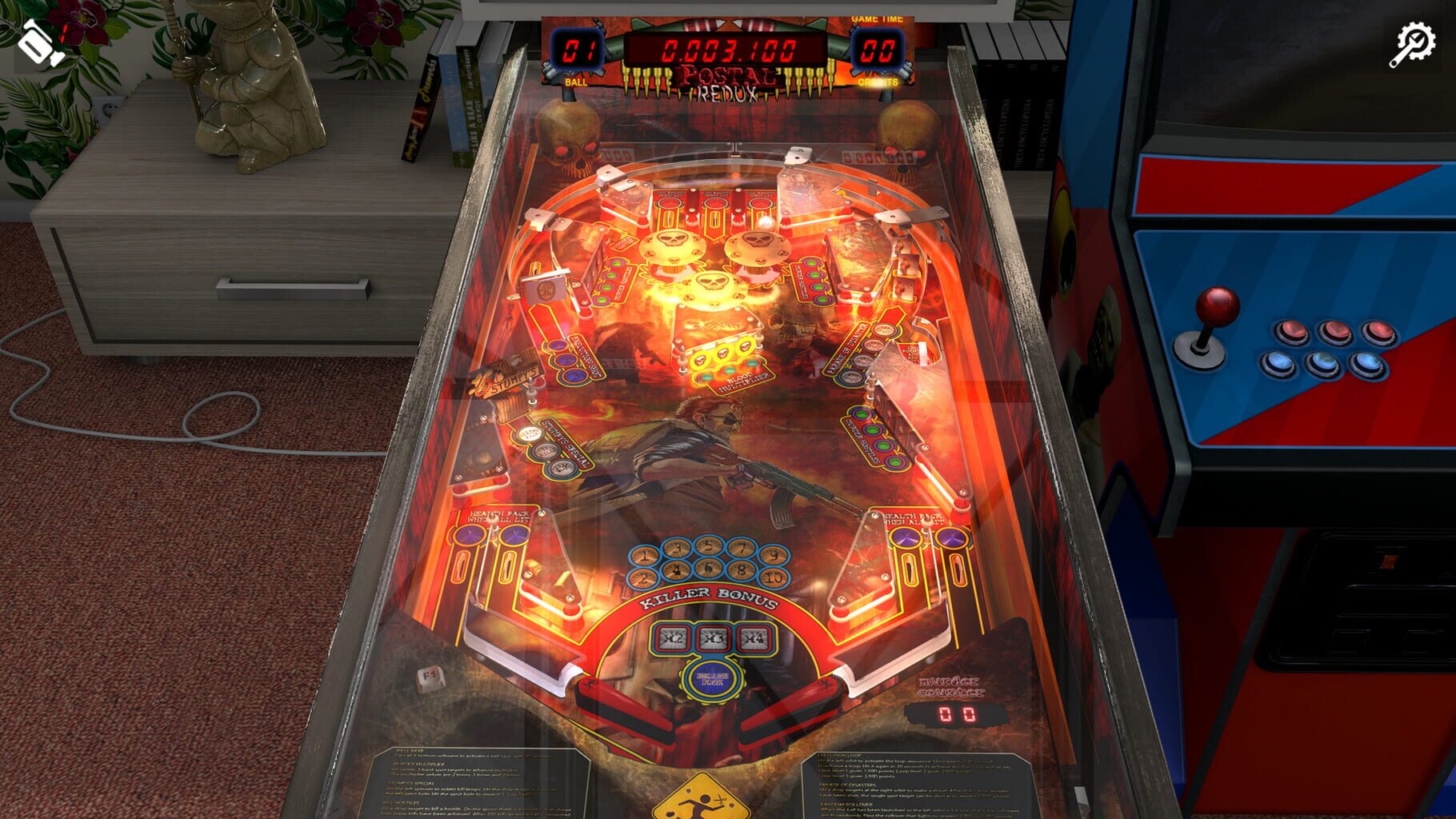 Captura de pantalla - Zaccaria Pinball: Postal Redux Pinball Pack