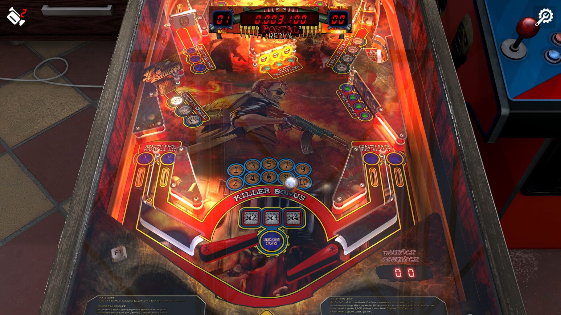 Captura de pantalla - Zaccaria Pinball: Postal Redux Pinball Pack