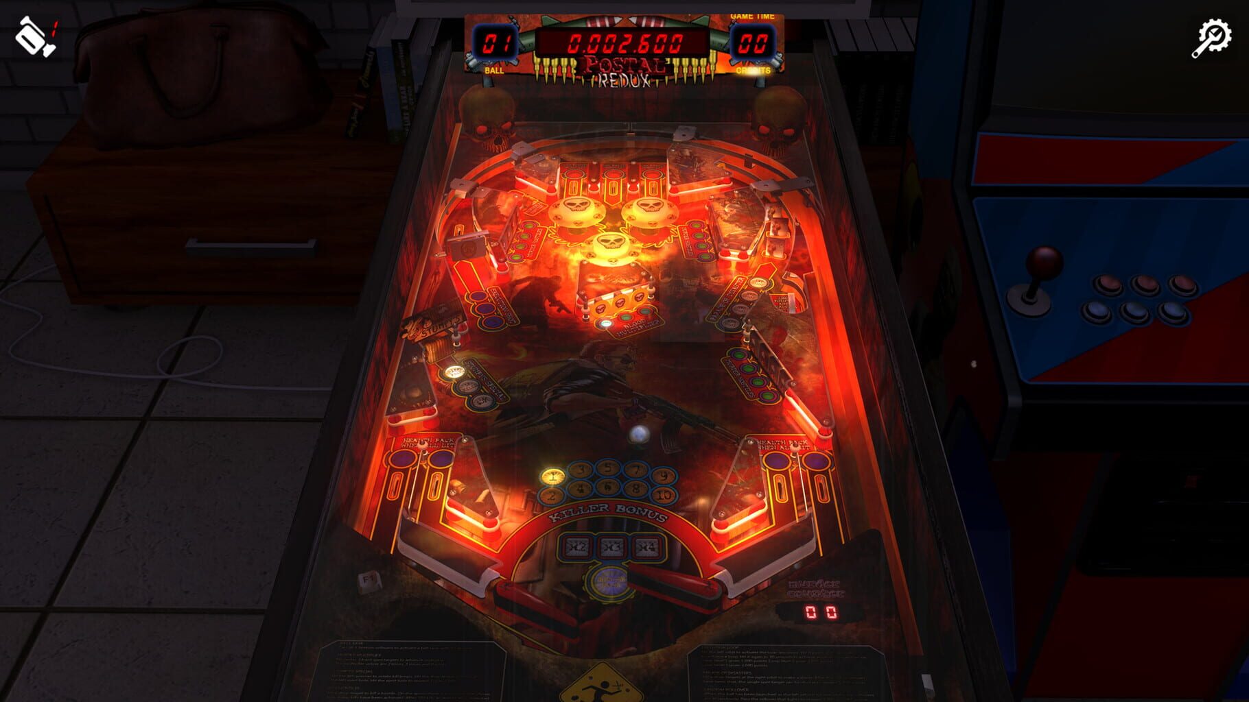 Captura de pantalla - Zaccaria Pinball: Postal Redux Pinball Pack