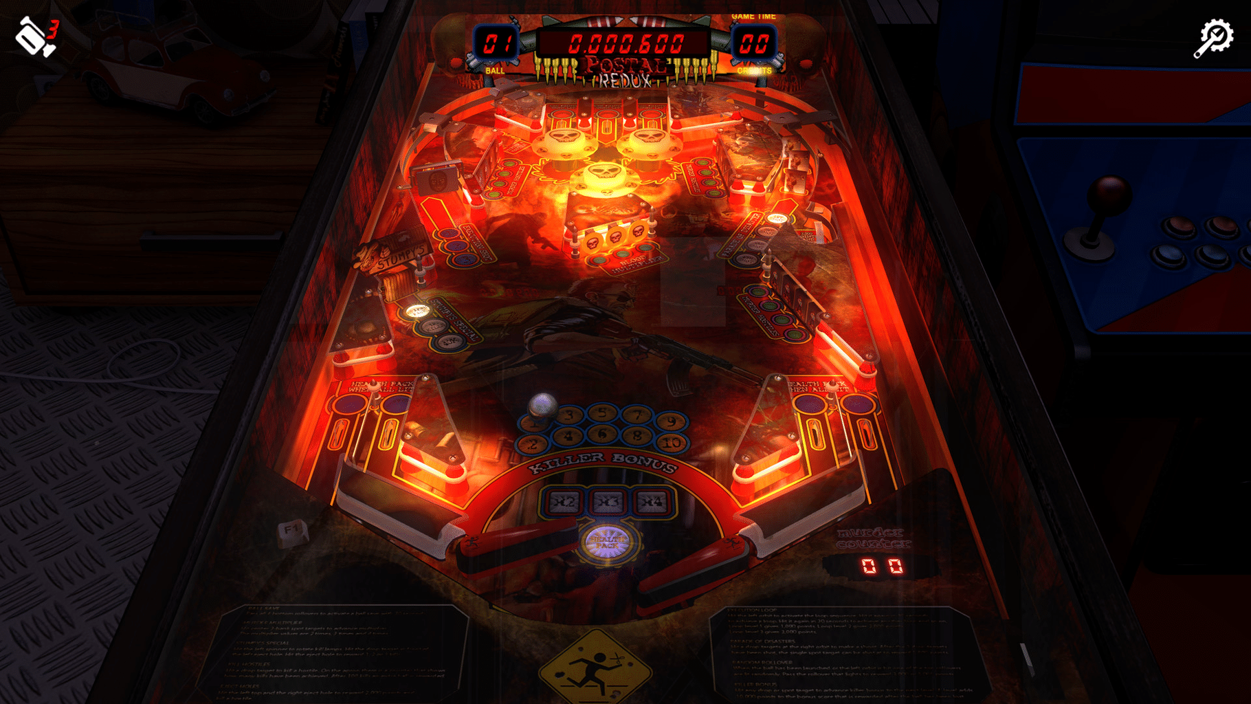 Zaccaria Pinball: Postal Redux Pinball Pack screenshot