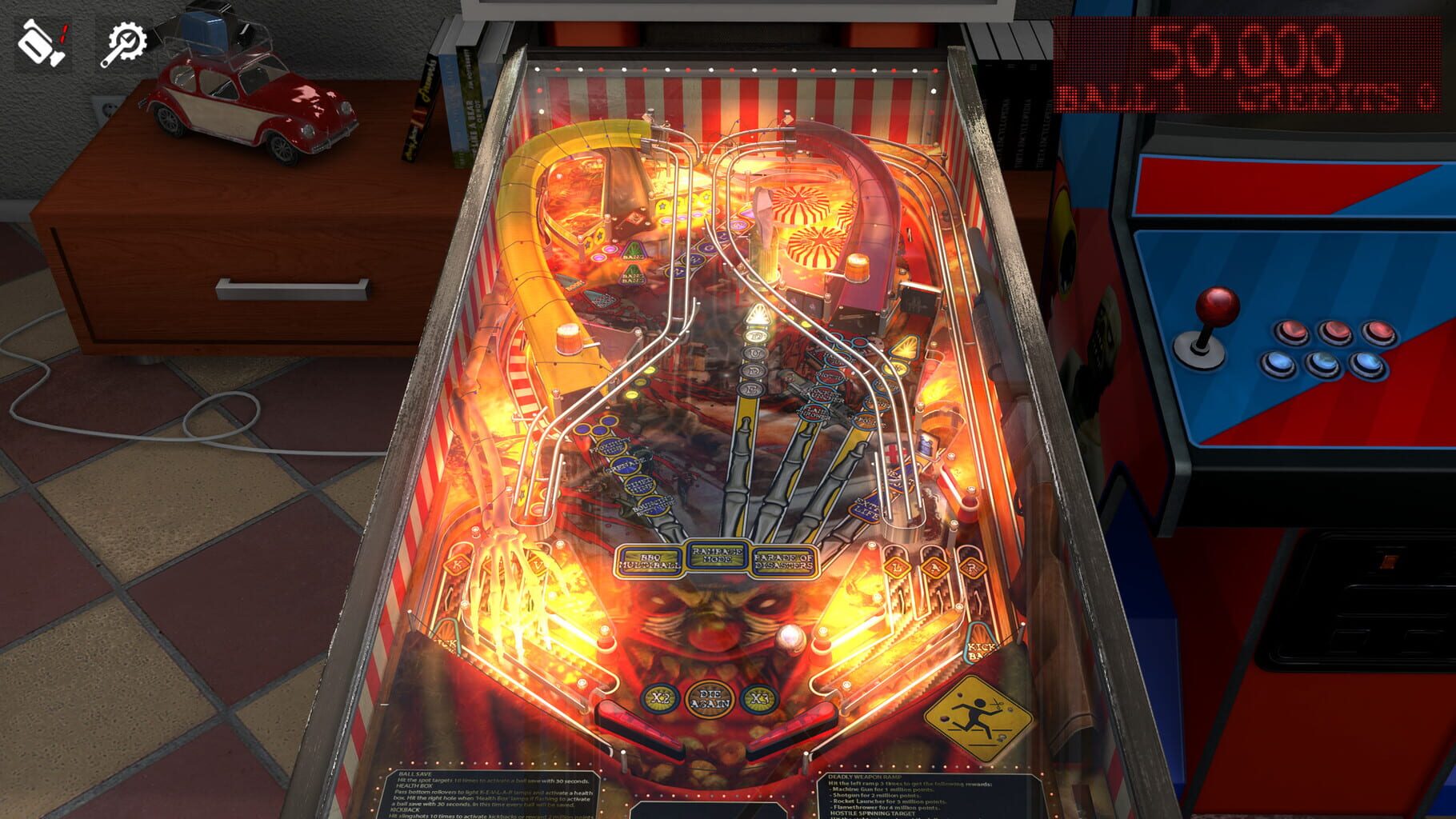 Captura de pantalla - Zaccaria Pinball: Postal Redux Pinball Pack