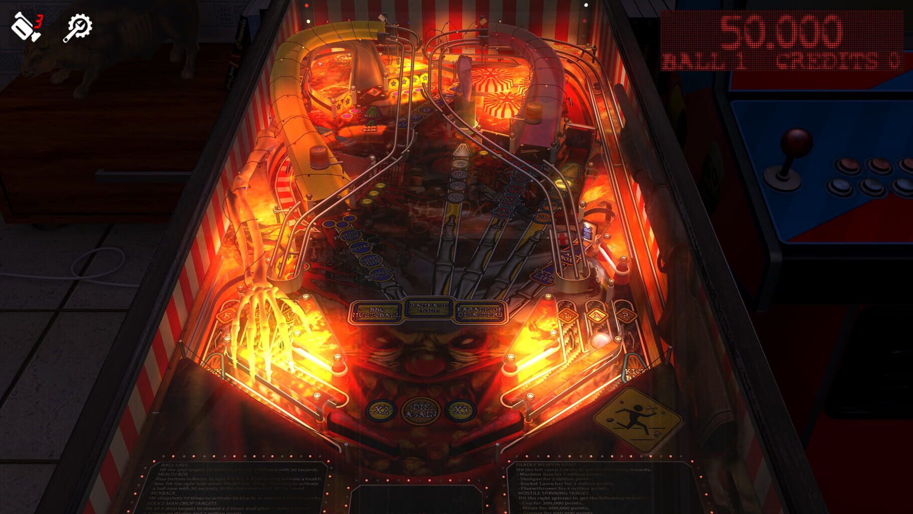 Captura de pantalla - Zaccaria Pinball: Postal Redux Pinball Pack