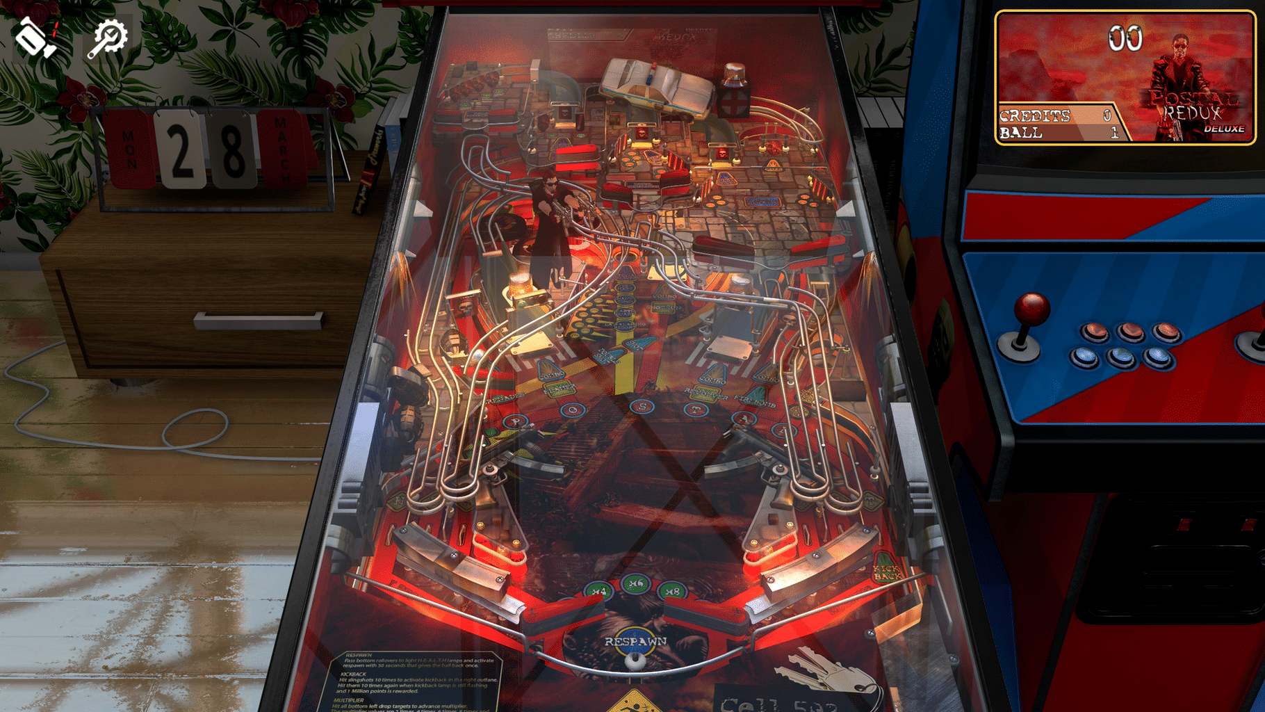 Zaccaria Pinball: Postal Redux Pinball Pack screenshot