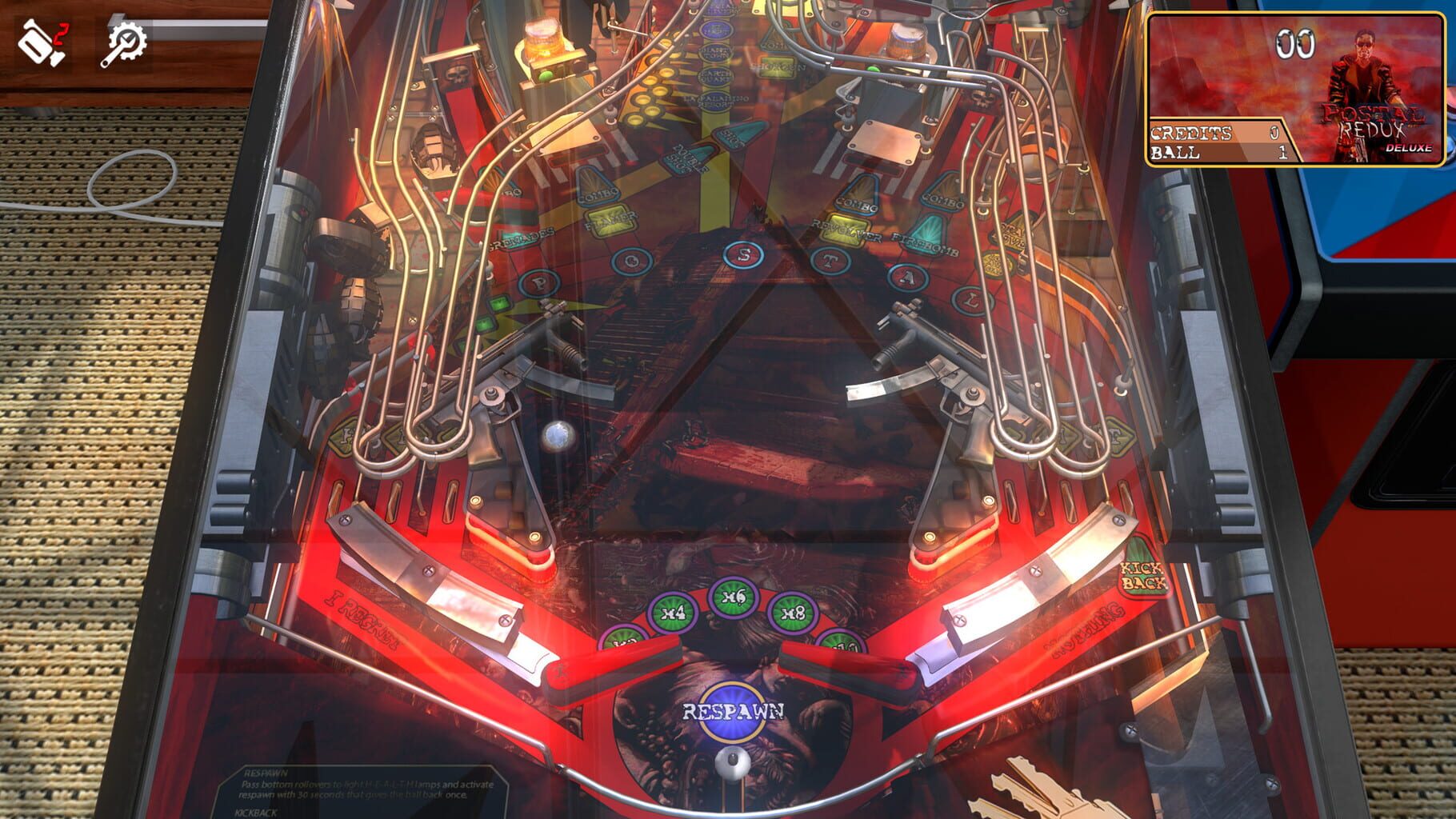 Captura de pantalla - Zaccaria Pinball: Postal Redux Pinball Pack