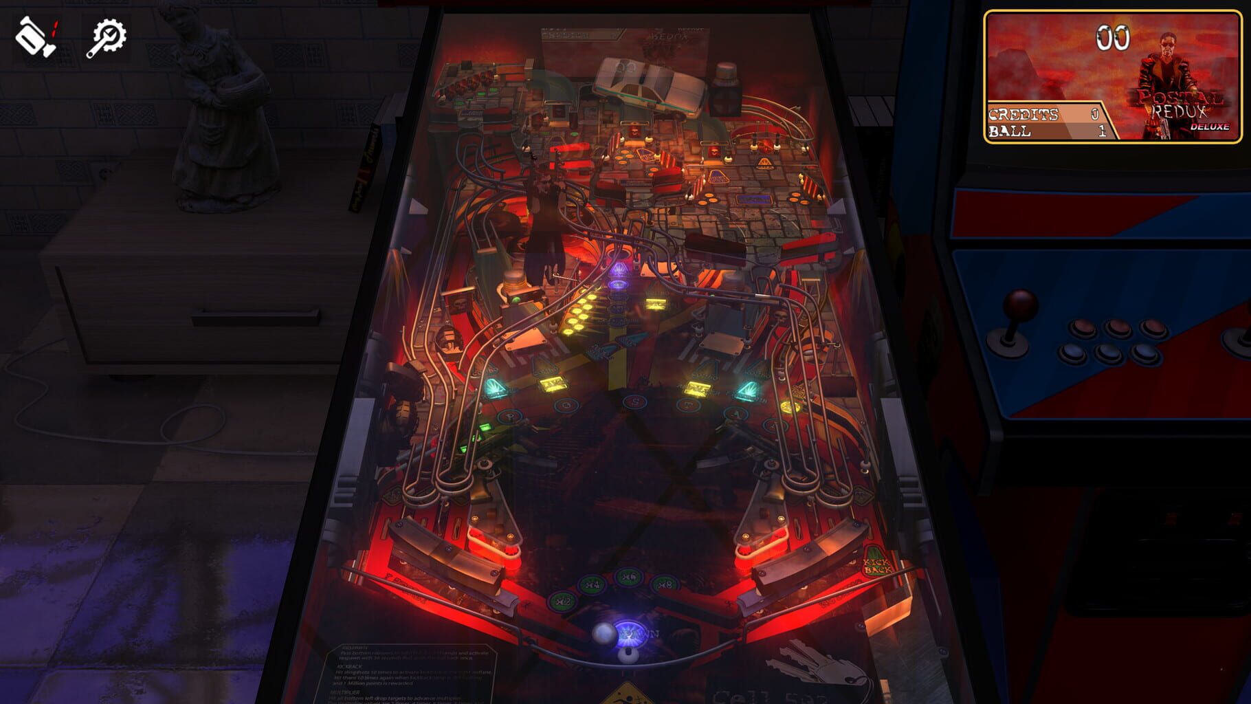 Captura de pantalla - Zaccaria Pinball: Postal Redux Pinball Pack