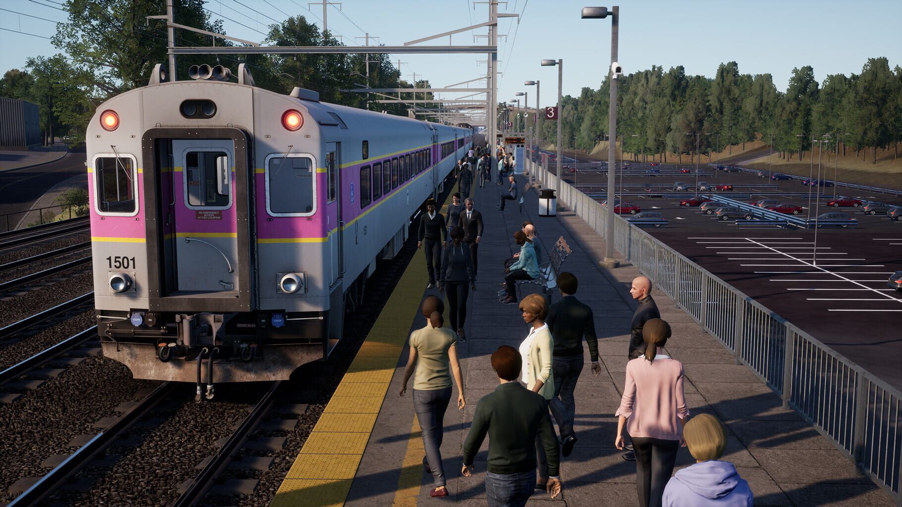 Captura de pantalla - Train Sim World 2: Rush Hour - Boston Sprinter