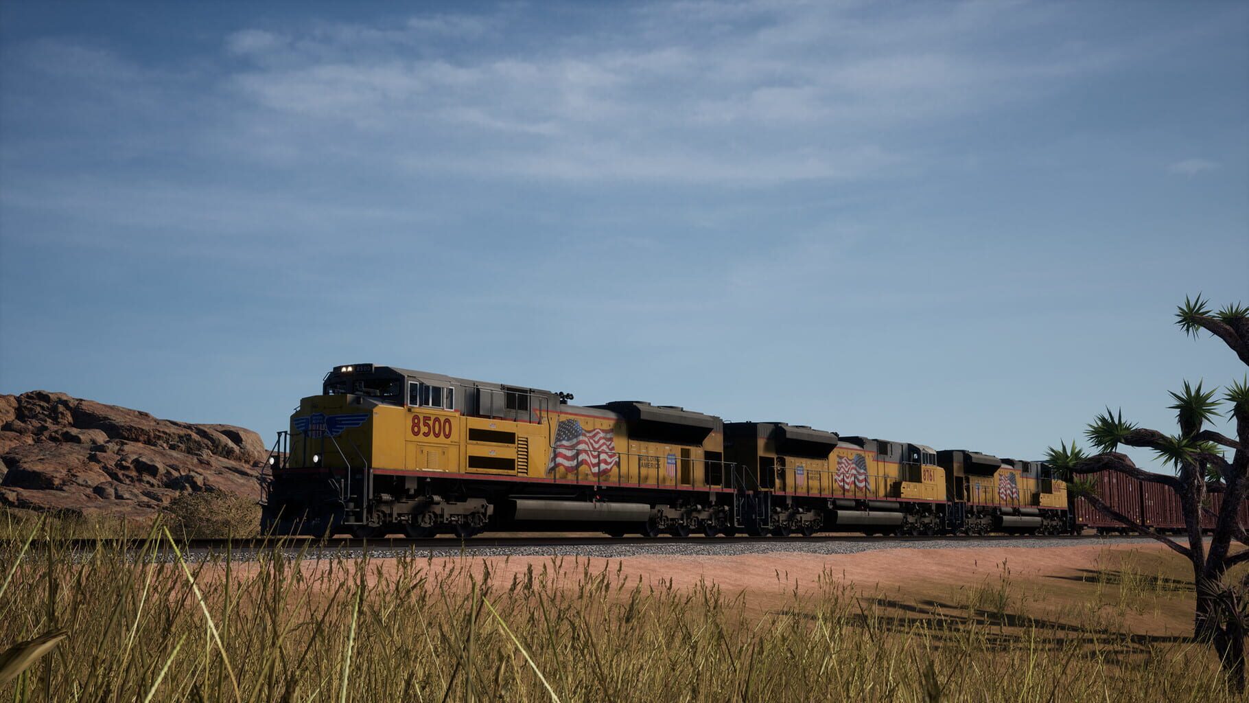 Captura de pantalla - Train Sim World 2: Sherman Hill: Cheyenne - Laramie Route