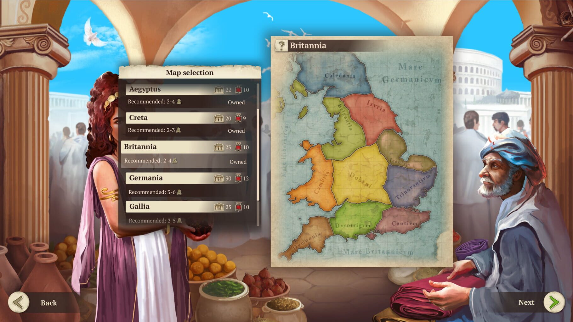 Concordia: Digital Edition - Britannia & Germania screenshot