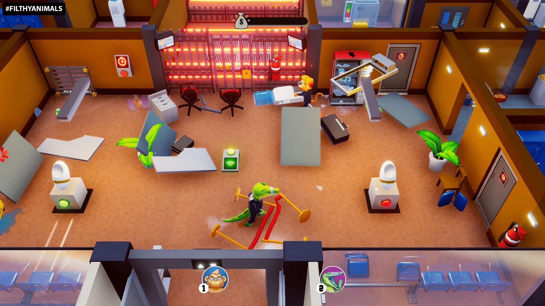 Filthy Animals: Heist Simulator screenshot