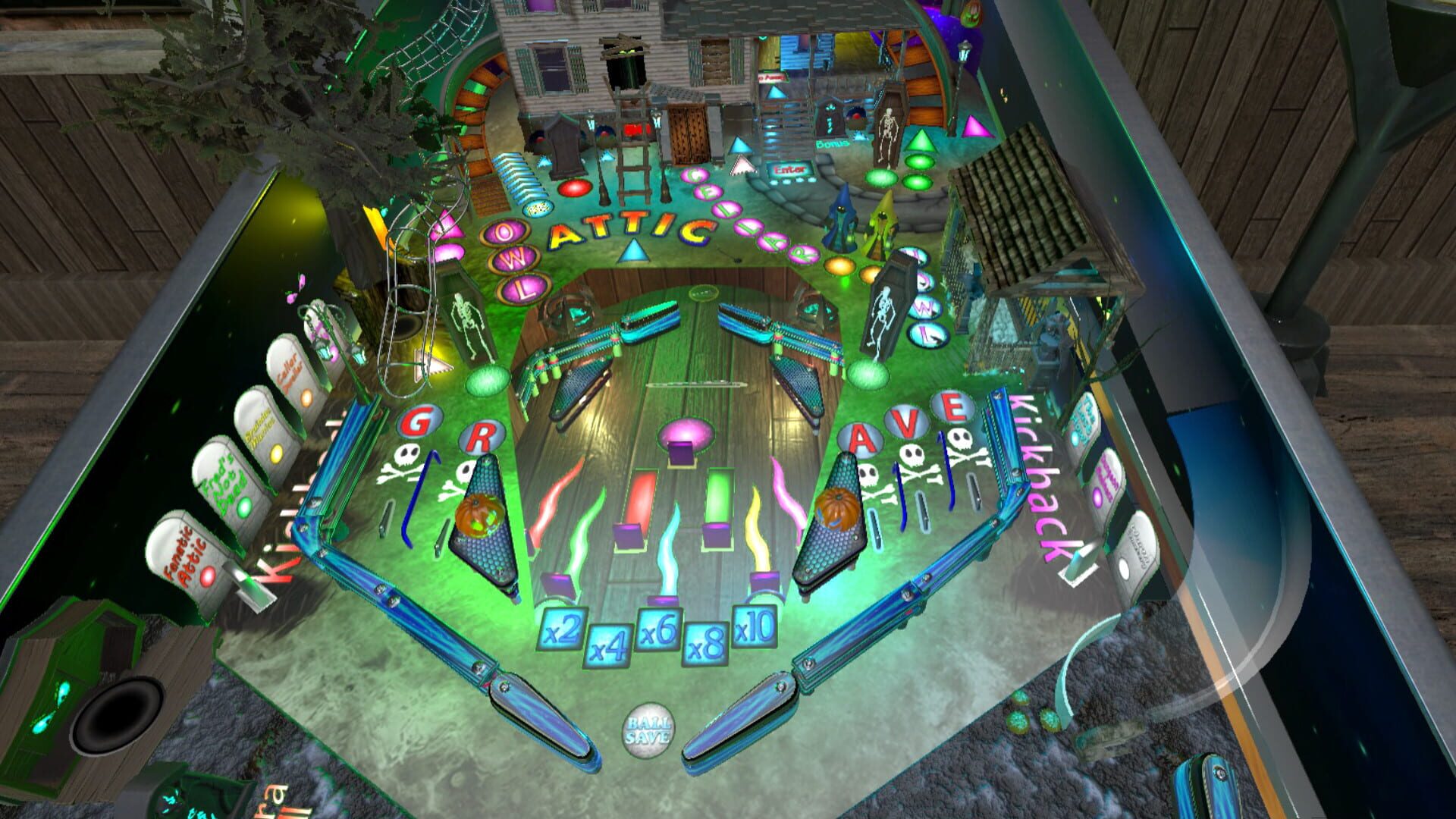 Tomb Keeper Mansion Deluxe Pinball - Screenshot