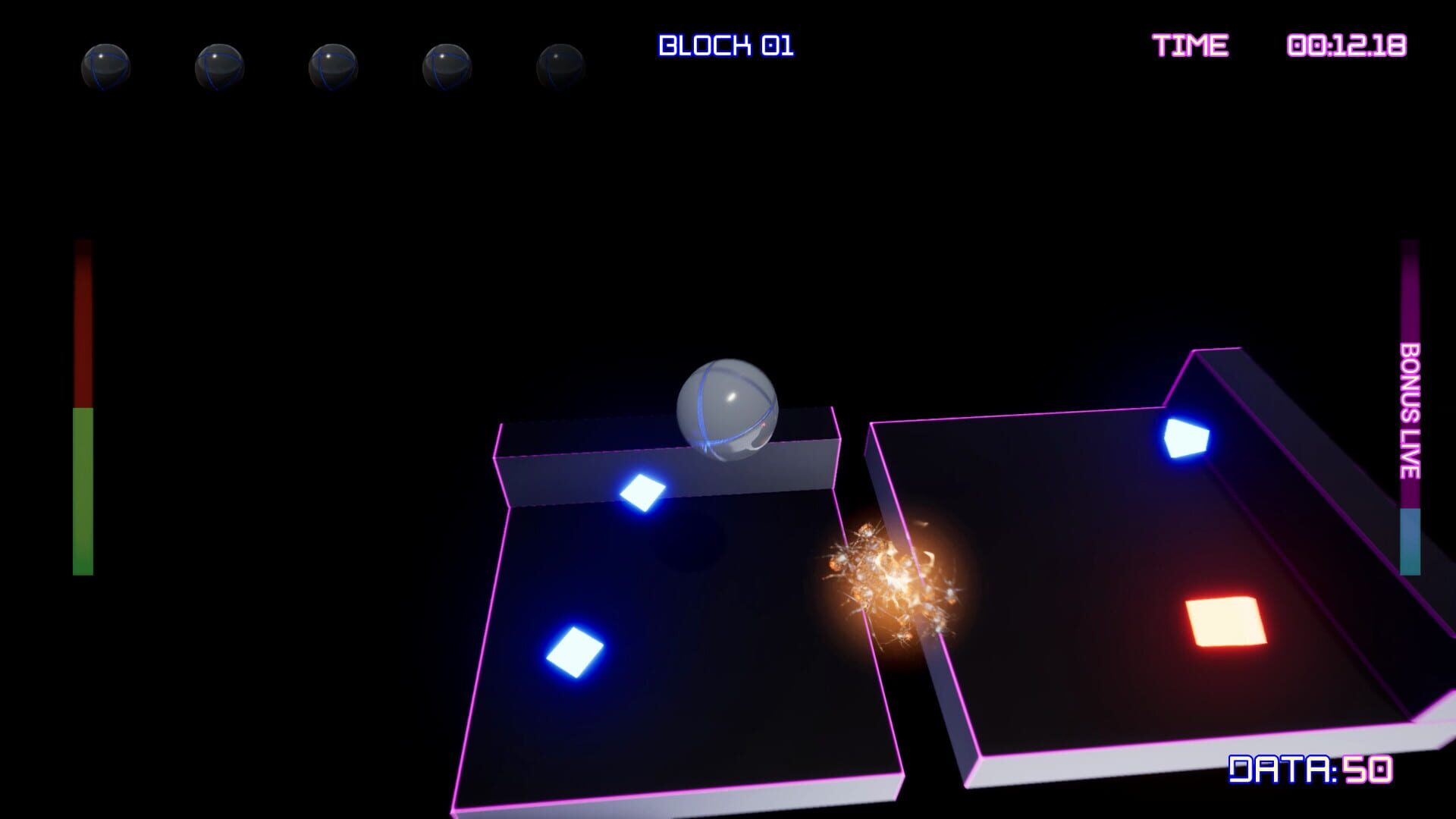 Hacking Ball 3D - Screenshot