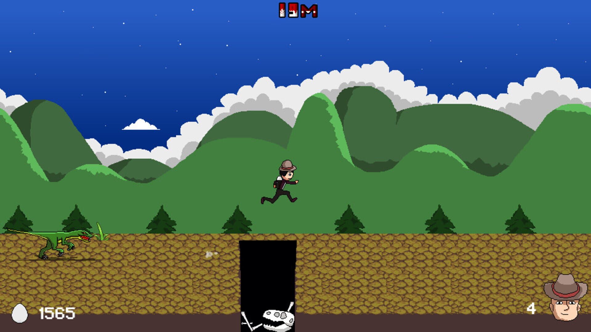 Dinosaur Race - Screenshot