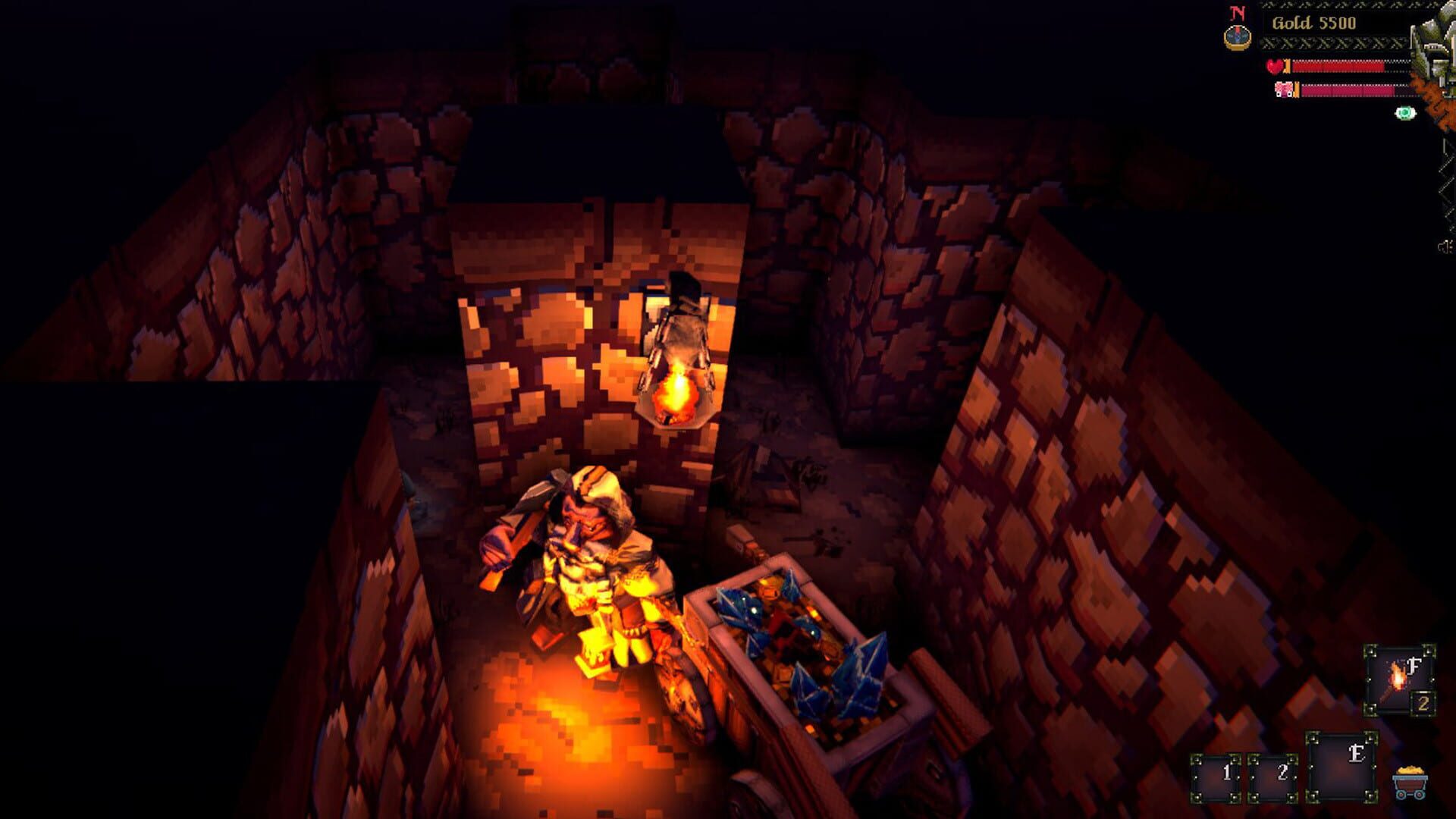 Dwarven: Mining Dungeons - Screenshot