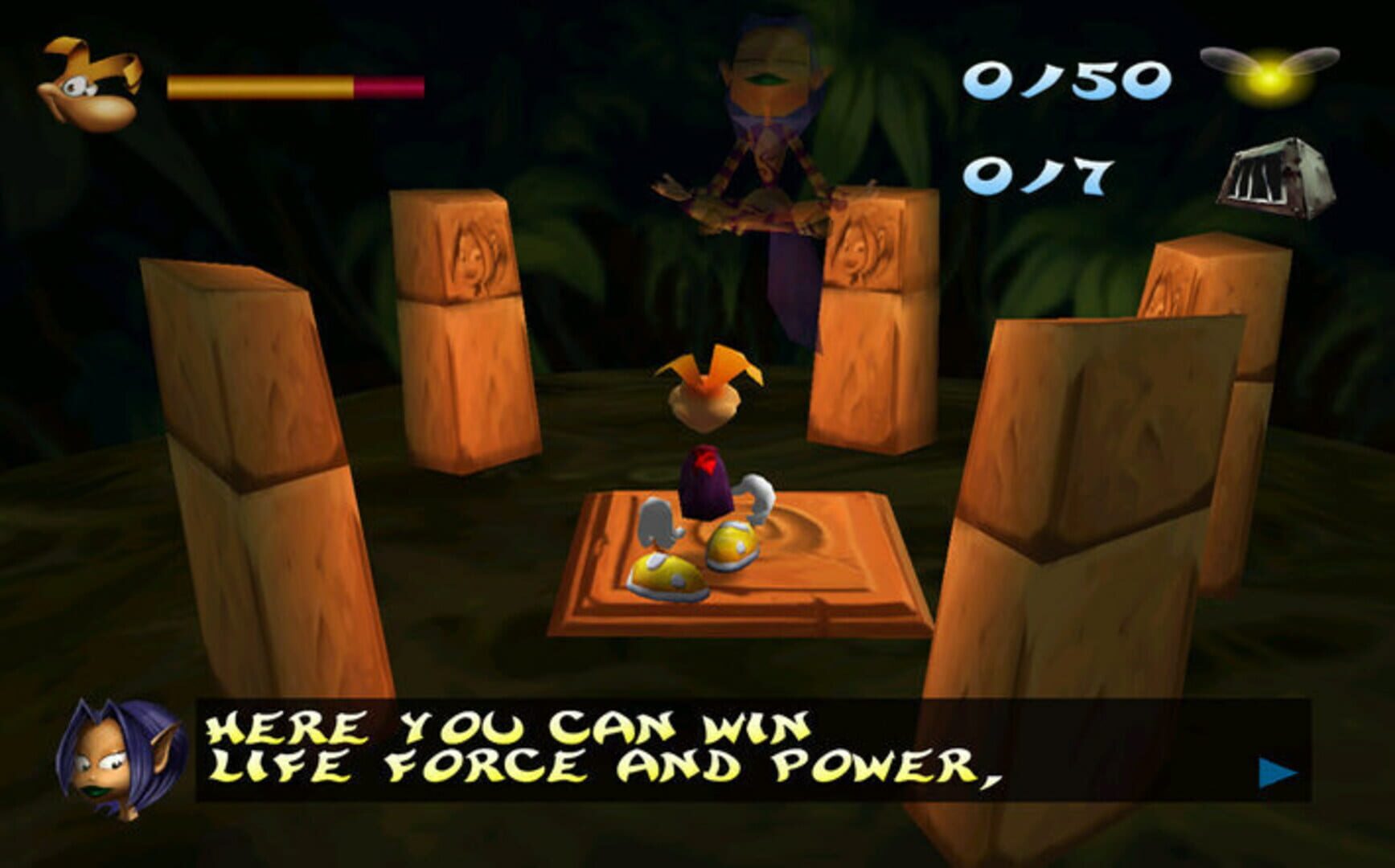 Captura de pantalla - Rayman 2: The Great Escape