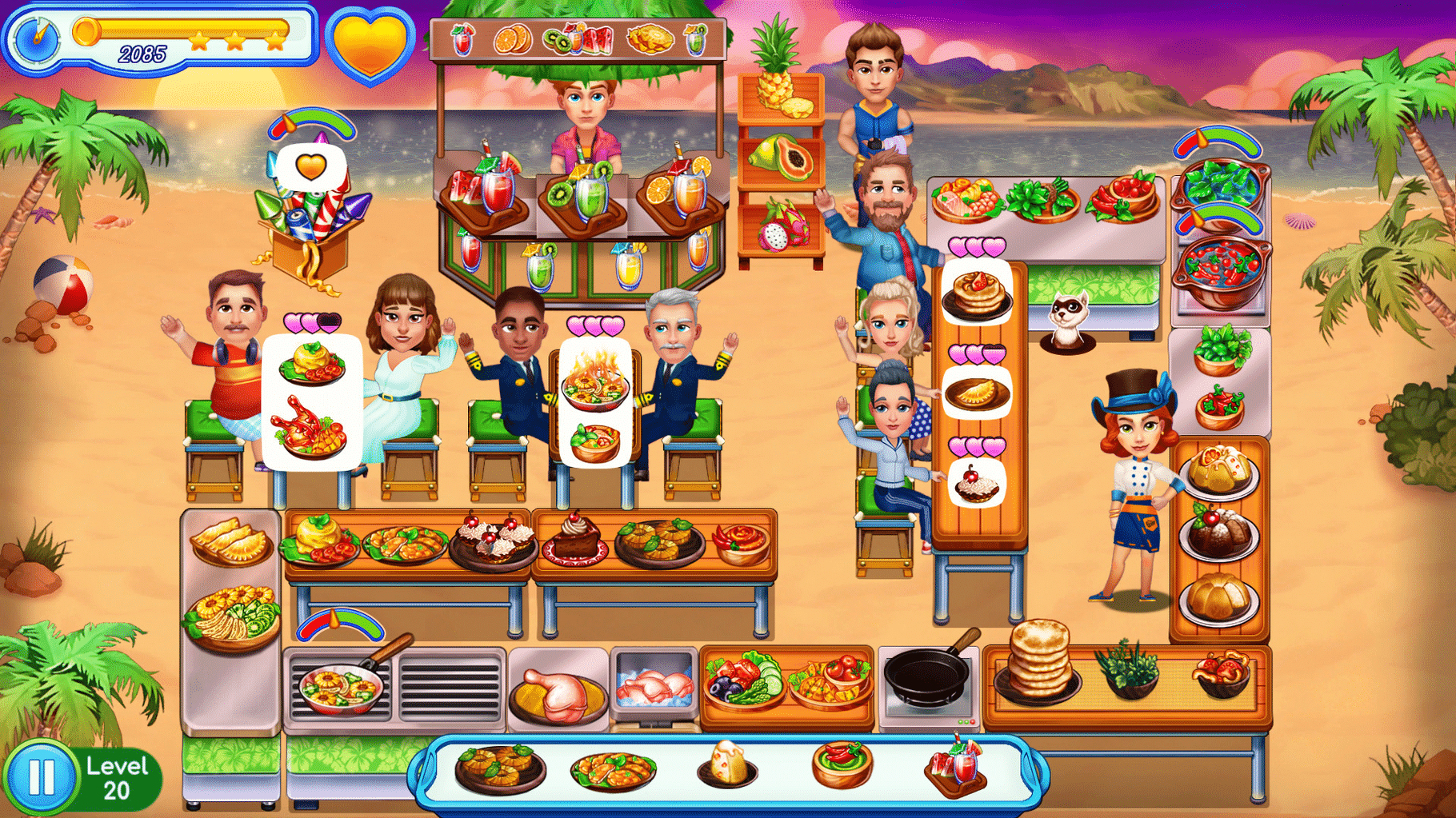 Claire's Cruisin' Cafe: High Seas Cuisine screenshot