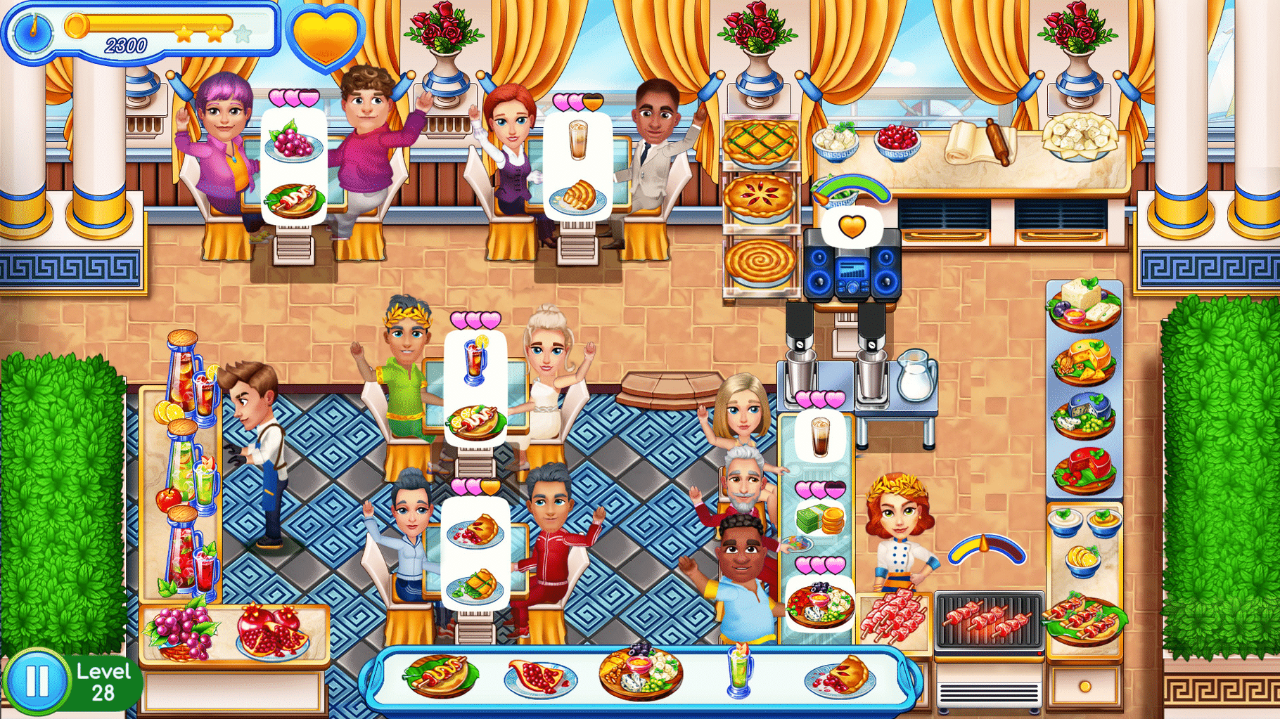 Claire's Cruisin' Cafe: High Seas Cuisine screenshot