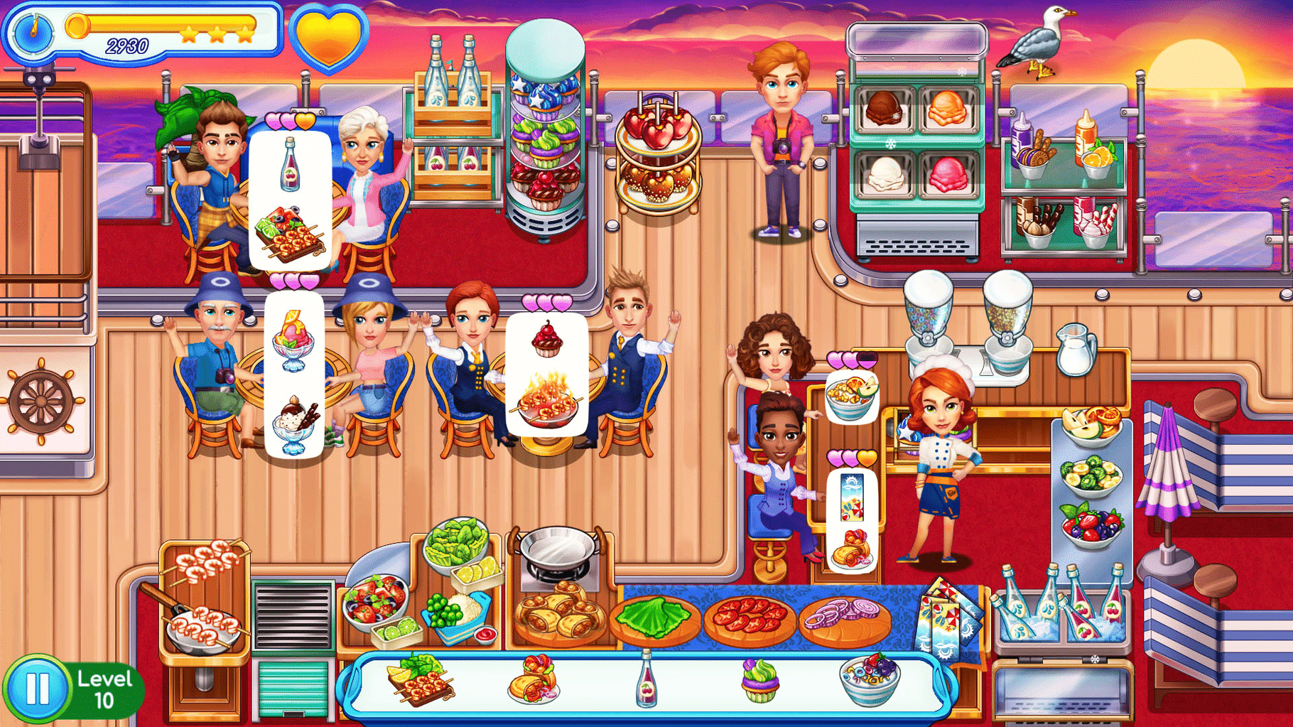 Claire's Cruisin' Cafe: High Seas Cuisine screenshot