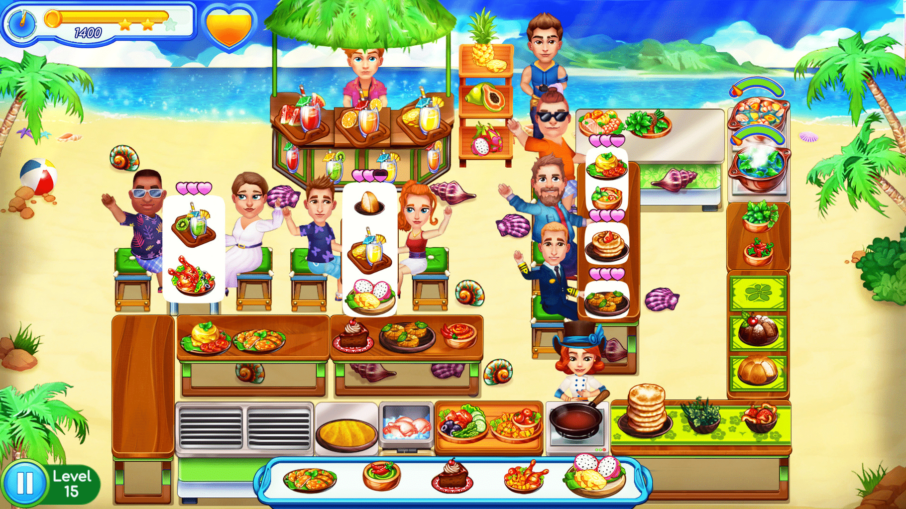 Claire's Cruisin' Cafe: High Seas Cuisine screenshot