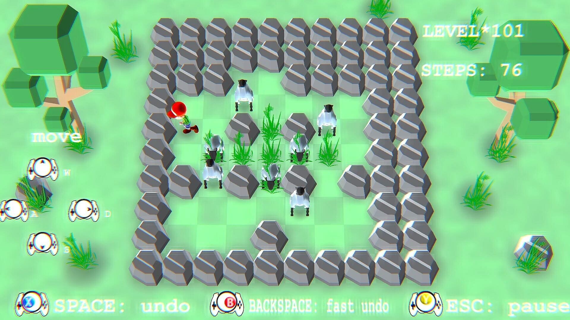 Push the Sheep - Screenshot