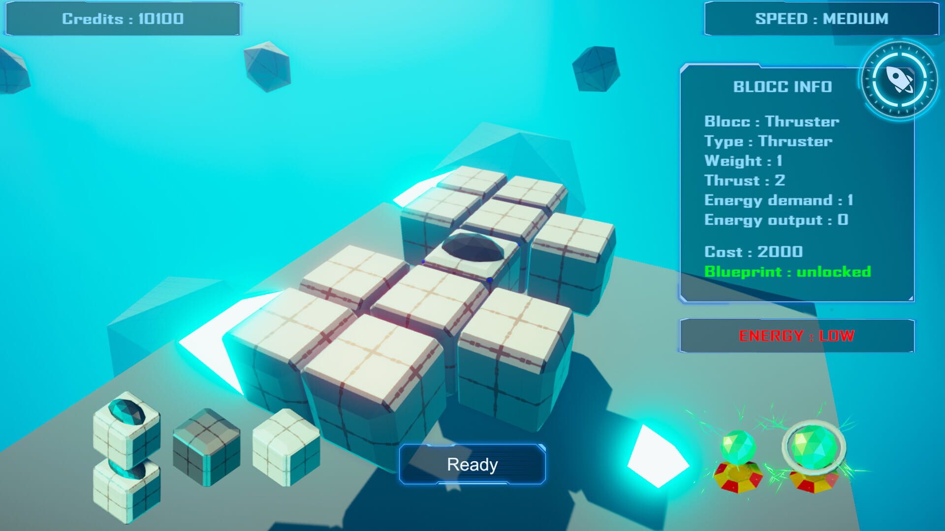 SpaceBlocc - Screenshot