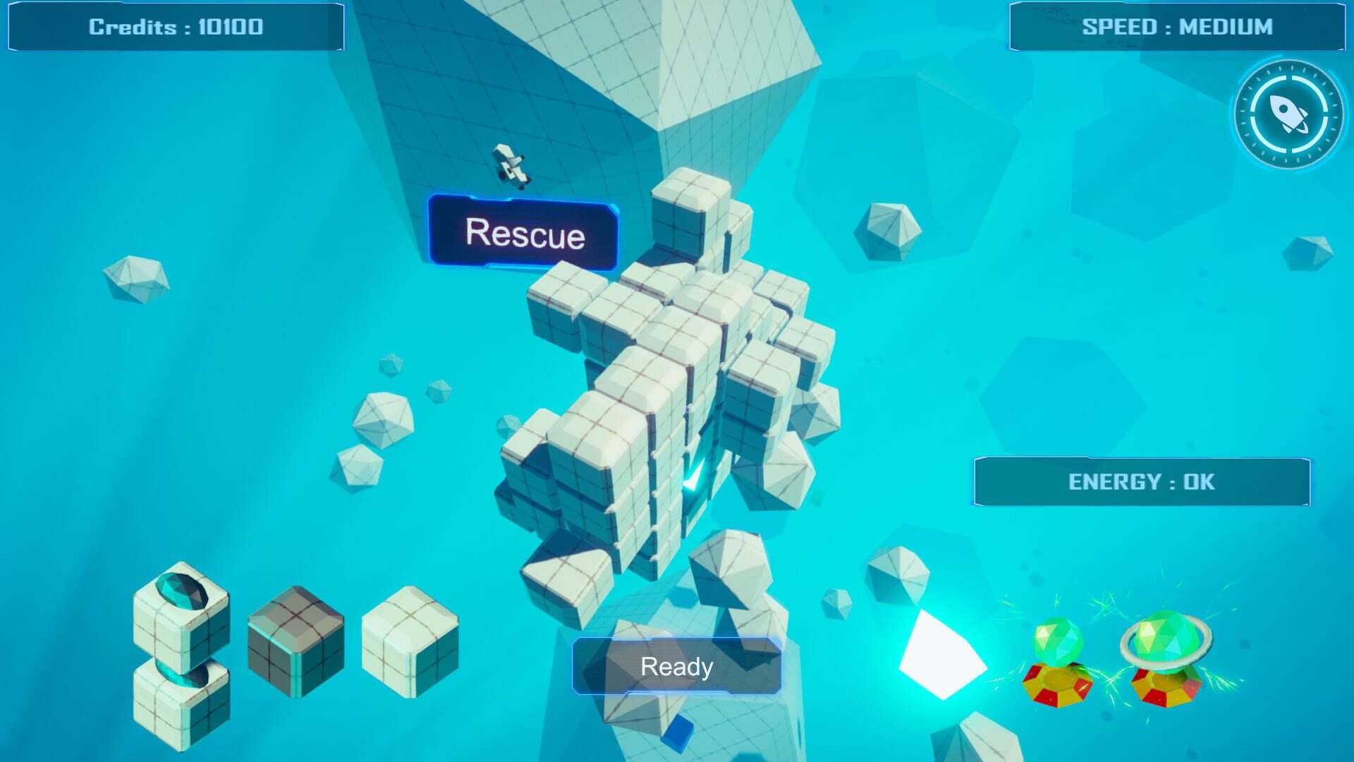 SpaceBlocc - Screenshot