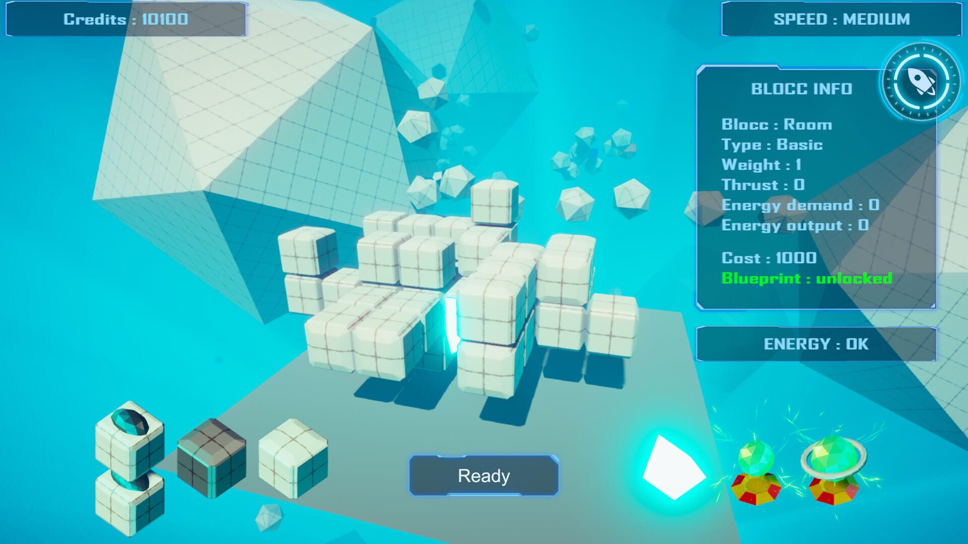 SpaceBlocc - Screenshot